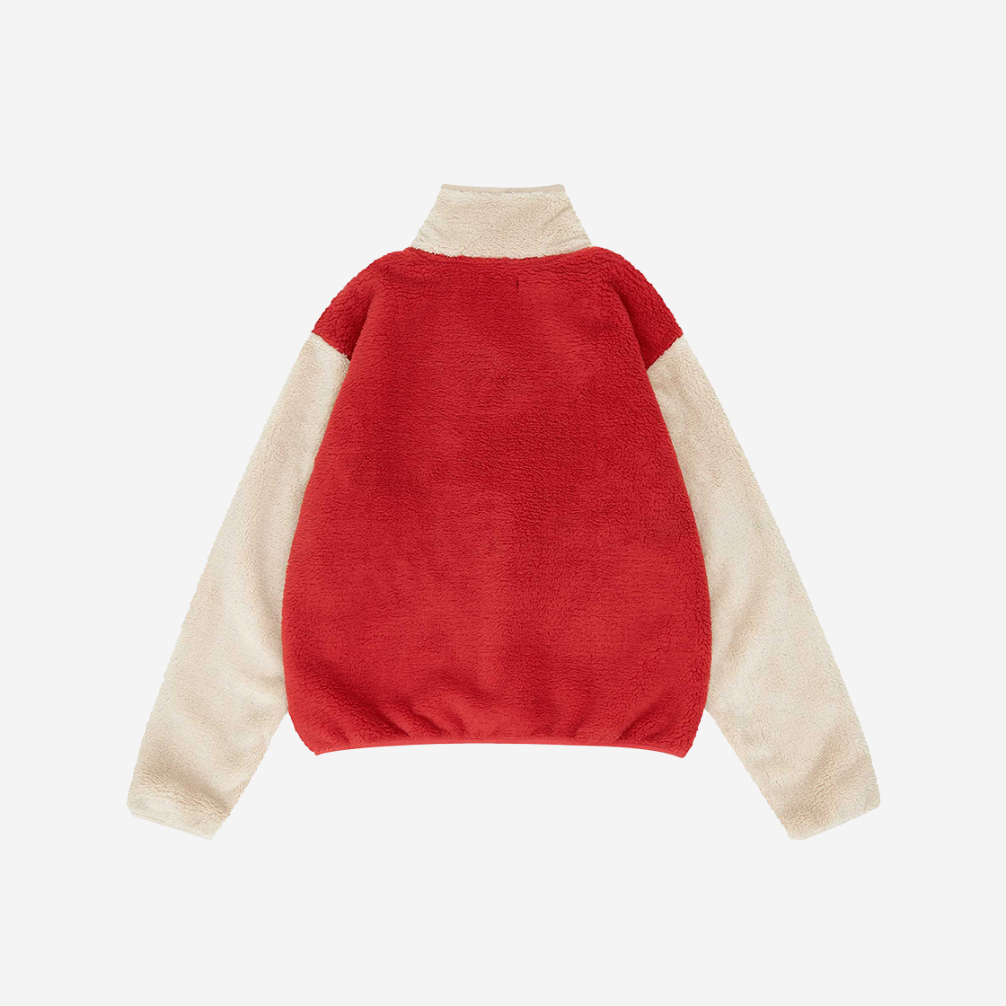 사파리스팟 포켓 하프 스냅 풀오버 베이지 레드 브라운(Safarispot Pocket Half Snap Pullover Beige Red Brown) - 2