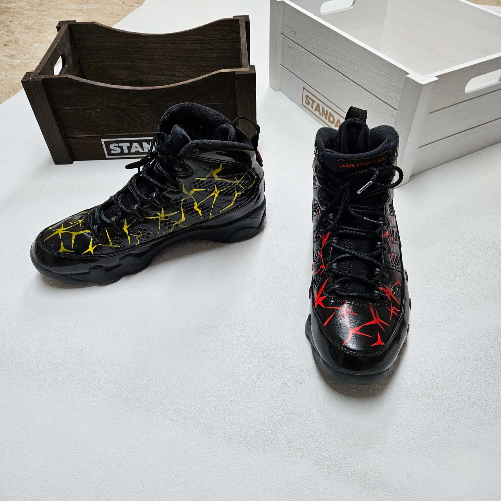Jordan 9 Retro OG 2016, Jordan 9 Retro Bred 착용 스타일 - 3