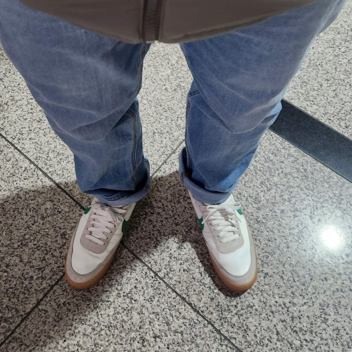 Nike x J.Crew Killshot 2 Lucid Green 착용 스타일 - 1