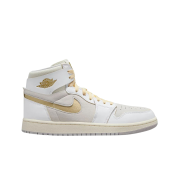 Jordan 1 Zoom Air CMFT 2 White Gold Neutral Grey