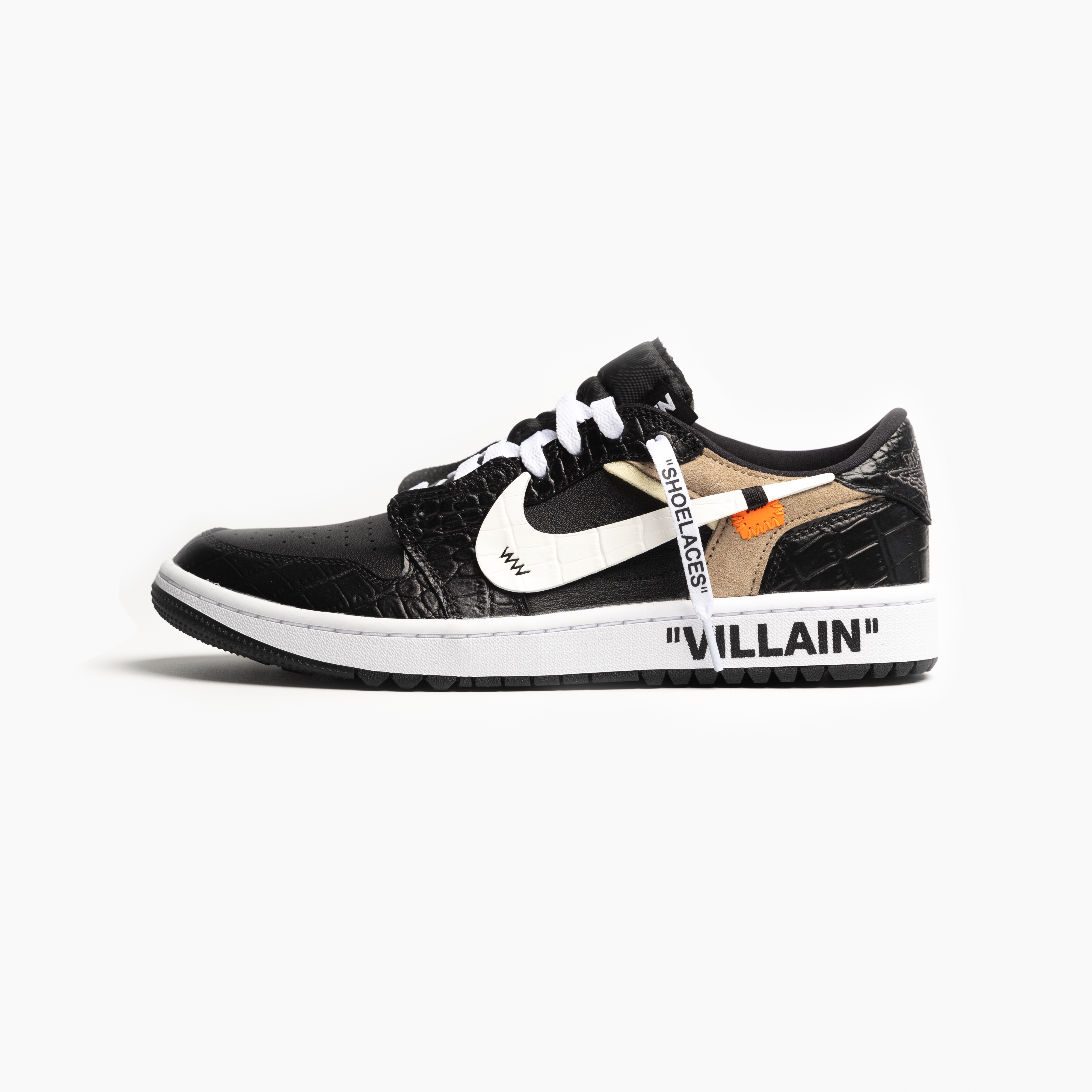 Jordan 1 Low Golf Black Iron Grey 착용 스타일 - 1
