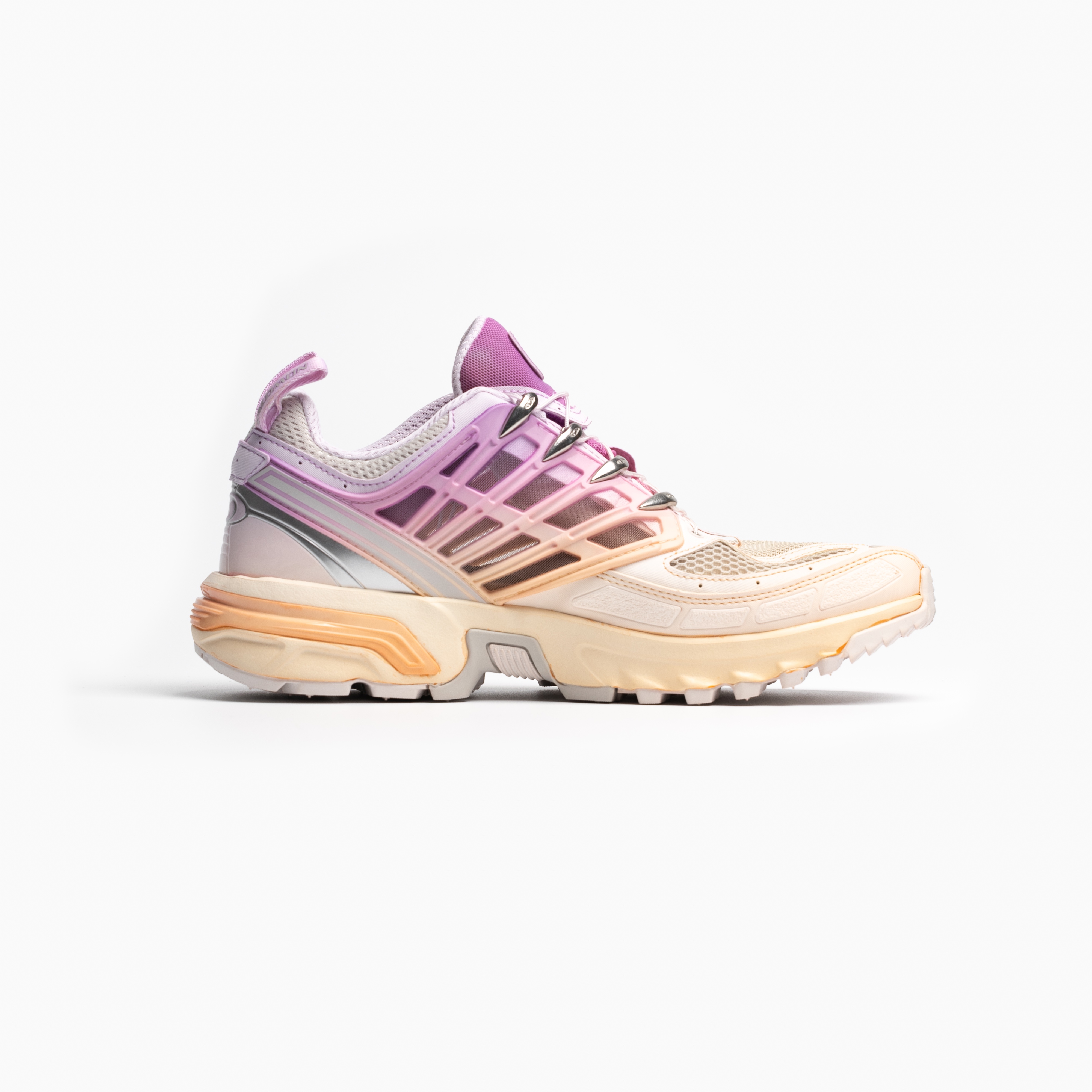 Salomon ACS Pro ADV Vanilla Lunar Rock 착용 스타일 - 3