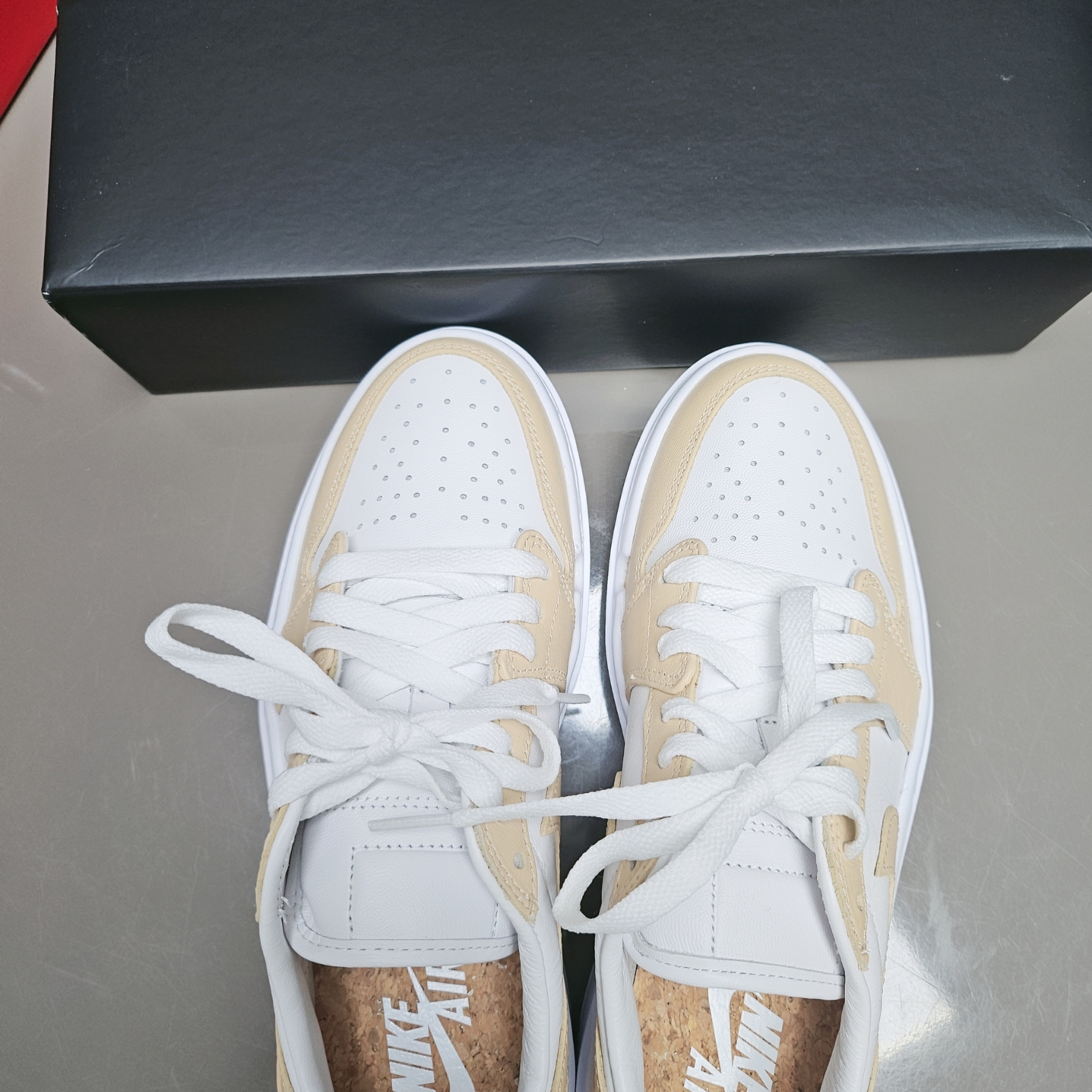 (W) Jordan 1 Elevate Low White Onyx 착용 스타일