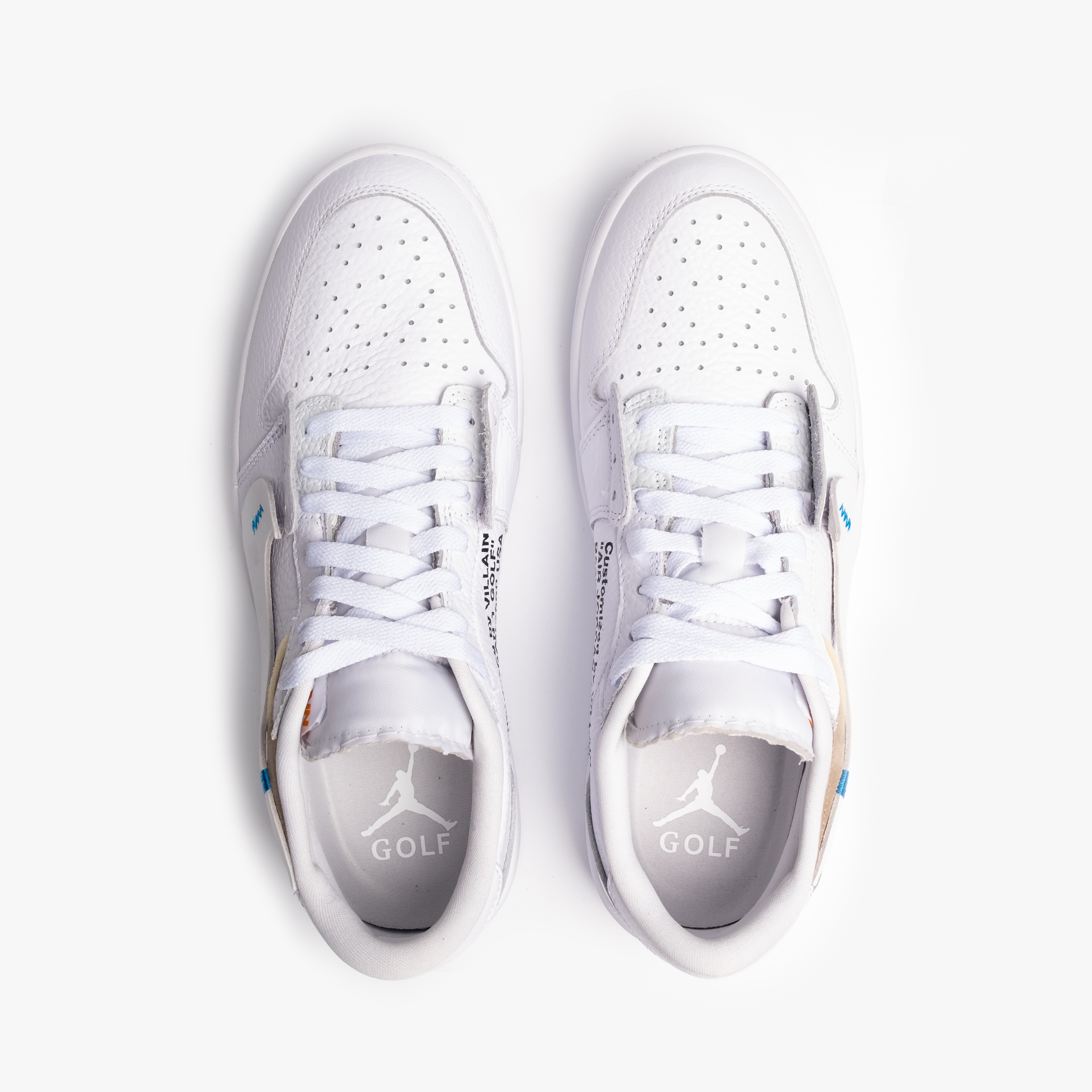 Jordan 1 Low Golf Triple White 착용 스타일 - 4