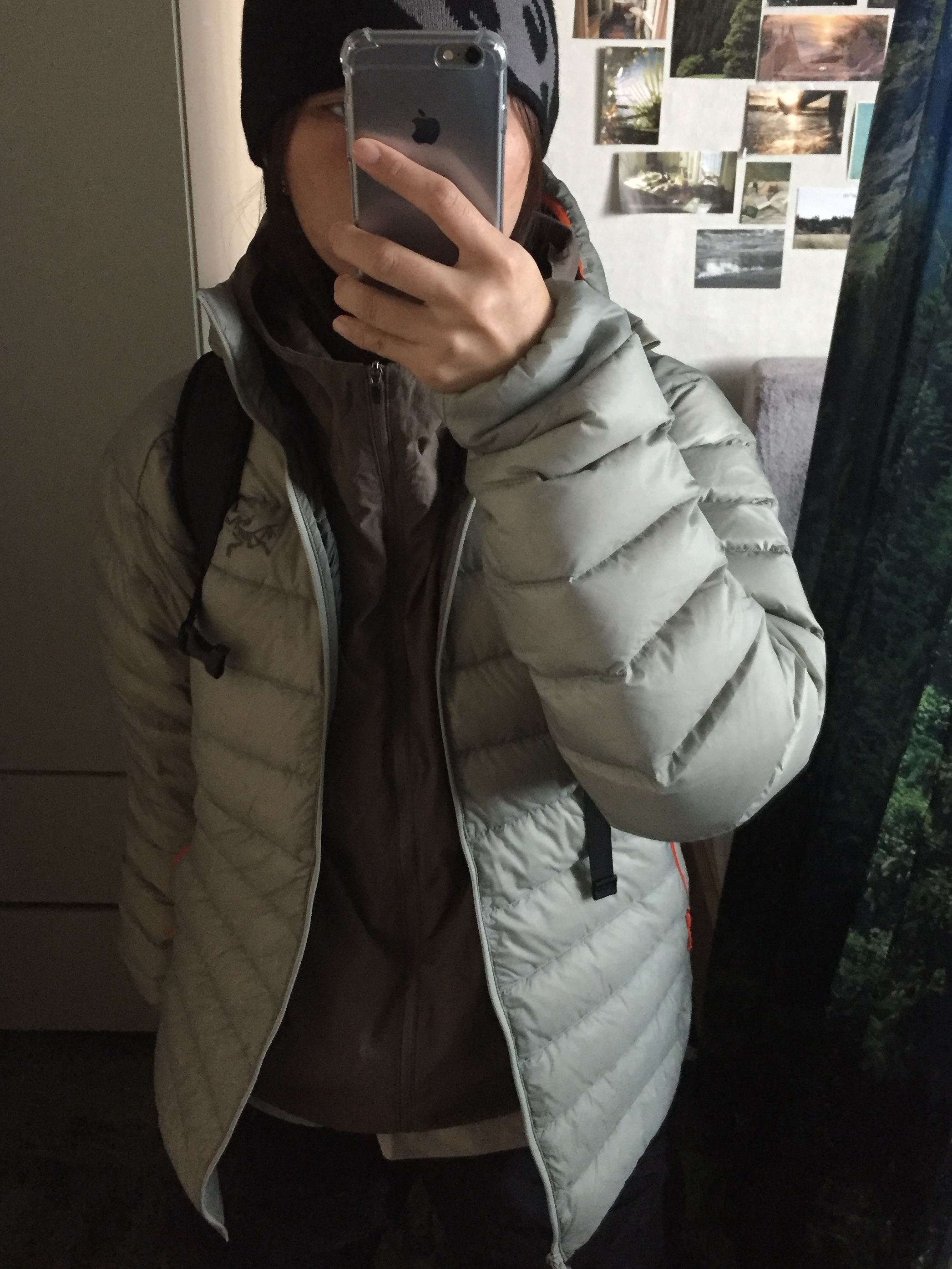 Arc'teryx Cerium Hoody Habitat, Sansan Gear Alpha Jacket Brown - 22FW 착용 스타일 - 2
