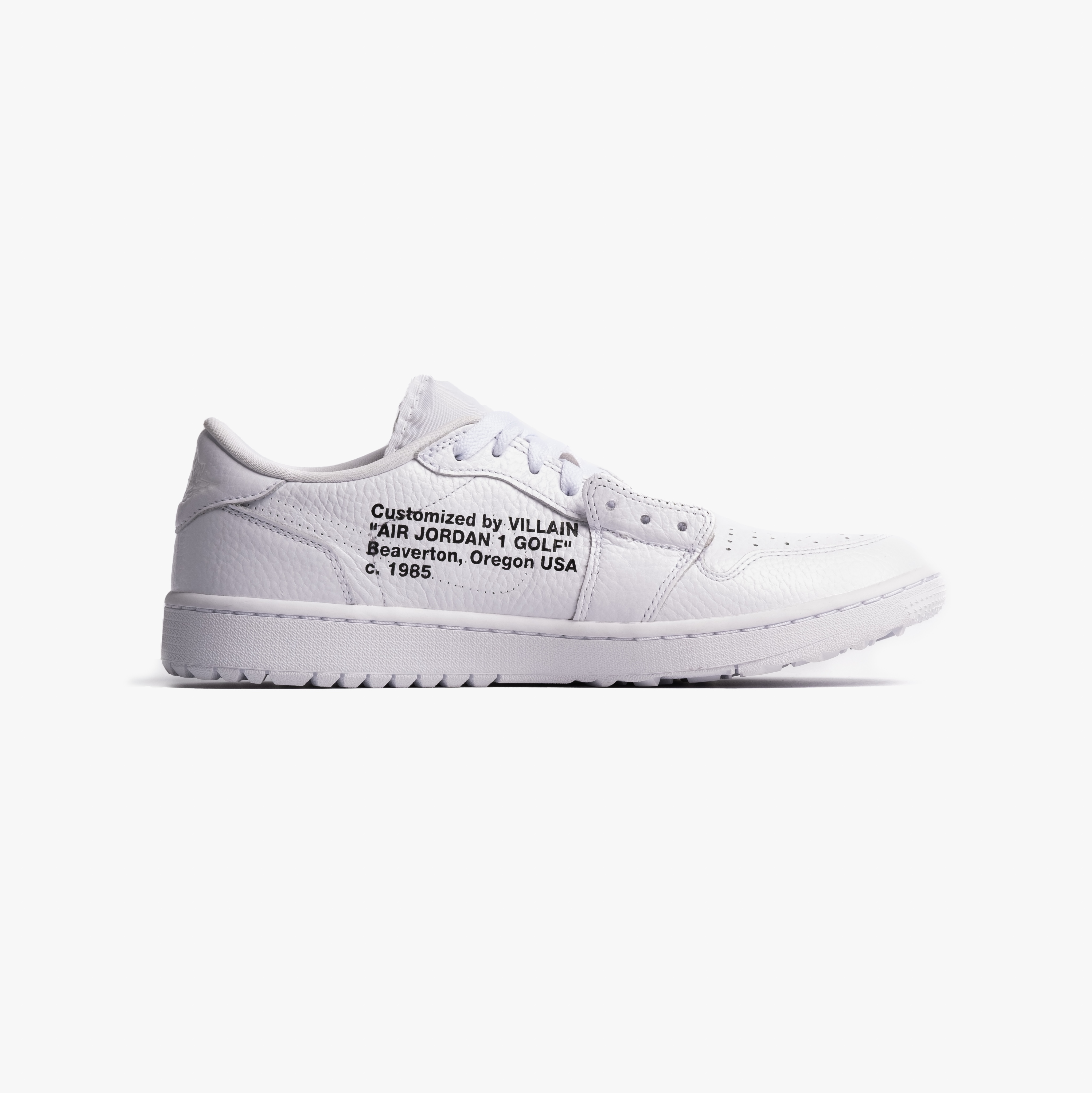 Jordan 1 Low Golf Triple White 착용 스타일 - 3