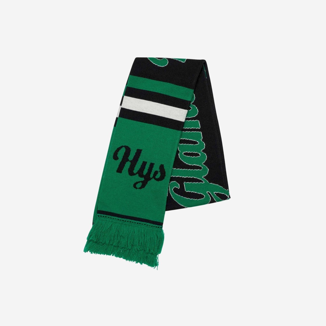 Hysteric Glamour Sports Logo Muffler Green 상세 이미지 2