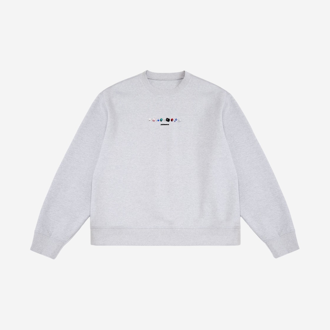 Ader Error Gemma Sweatshirt Grey 상세 이미지 1