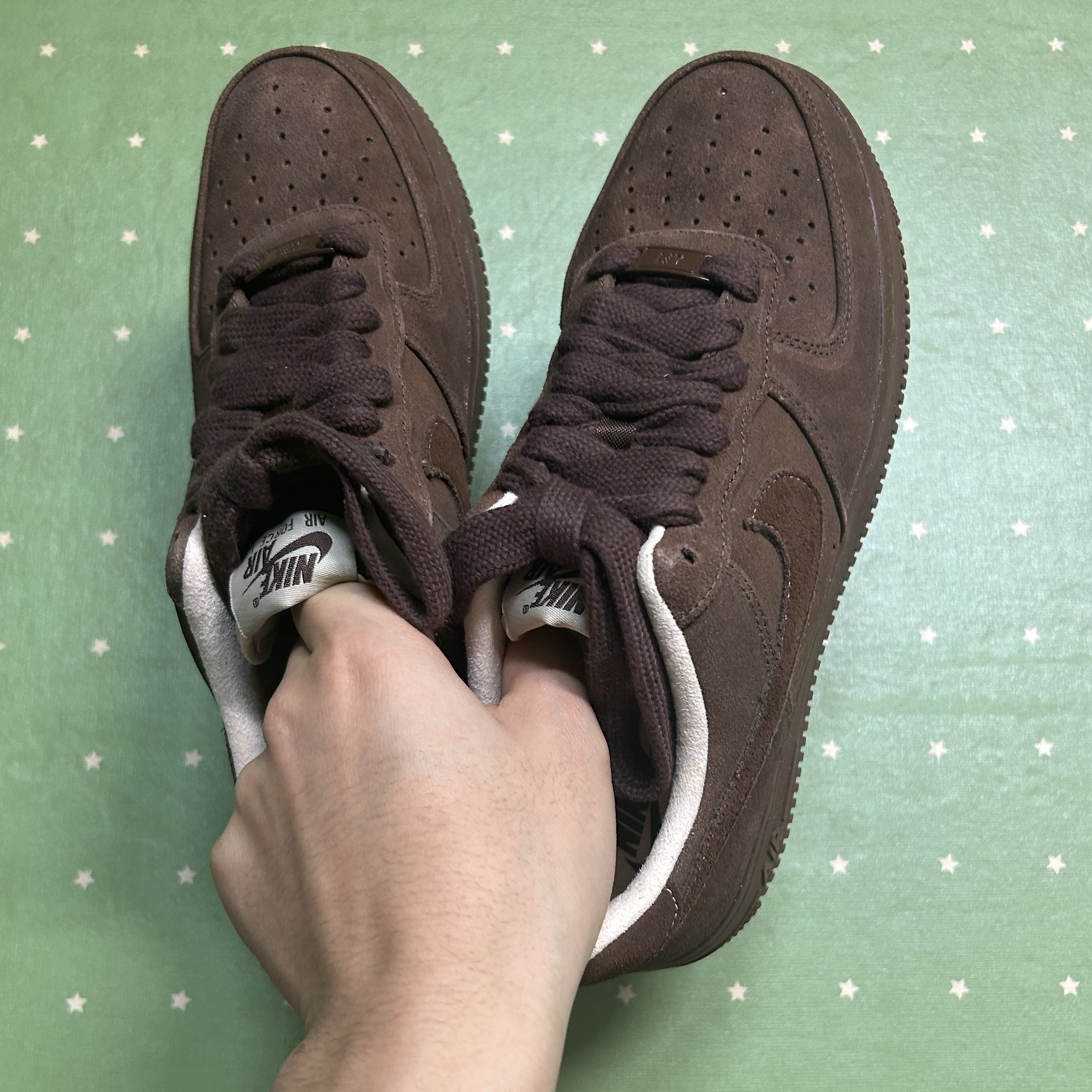 (W) Nike Air Force 1 '07 Cacao Wow 착용 스타일 - 2
