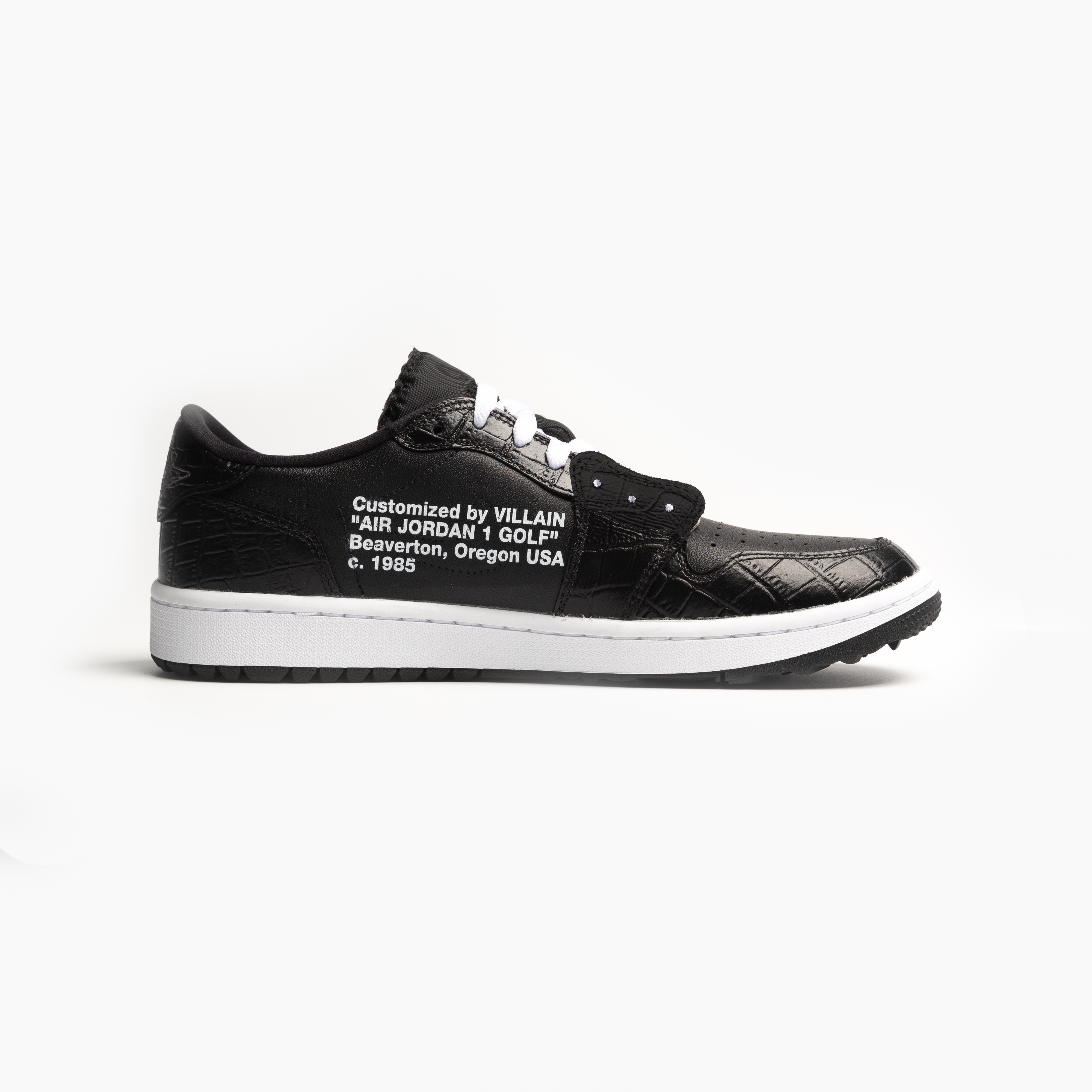 Jordan 1 Low Golf Black Iron Grey 착용 스타일 - 3