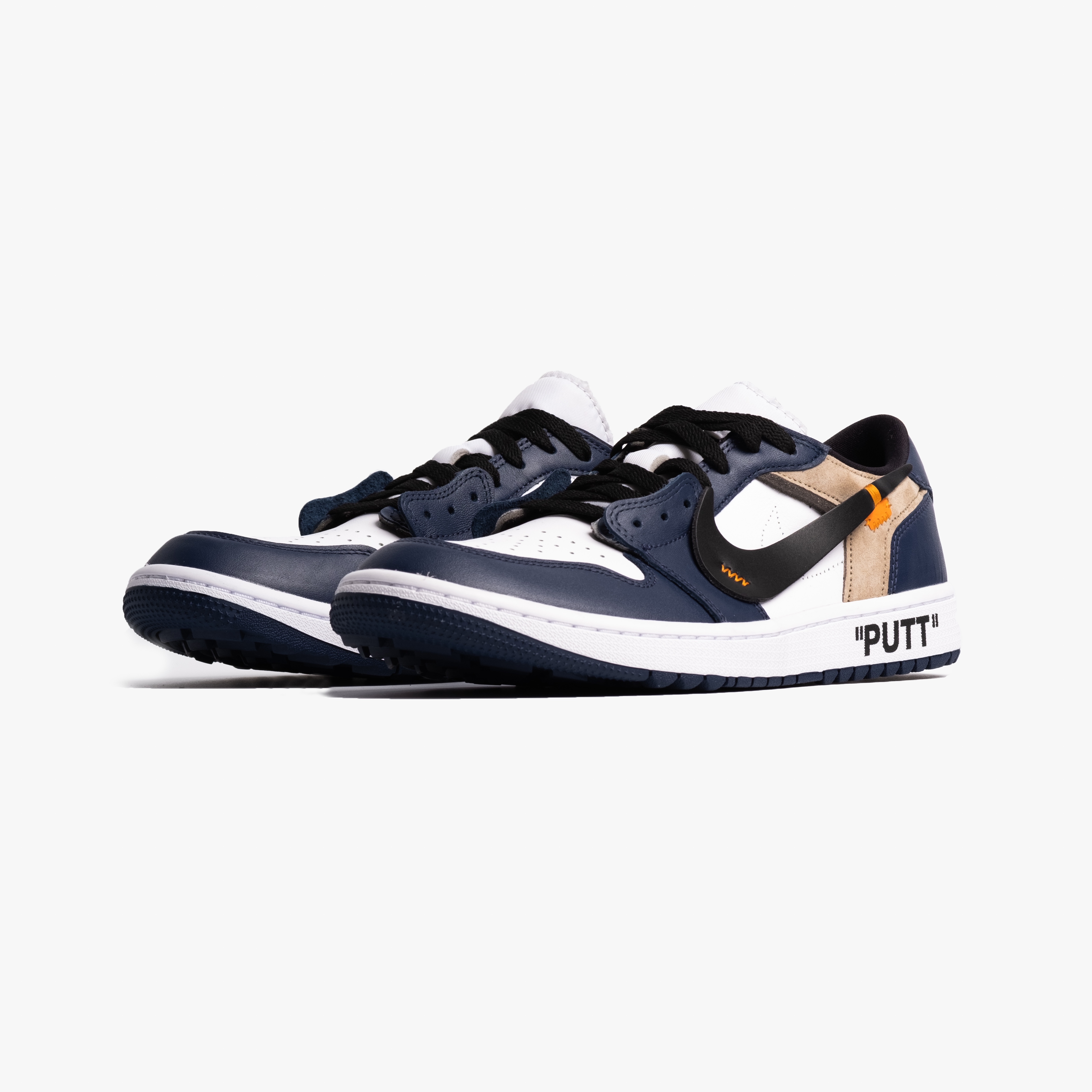 Jordan 1 Low Golf Midnight Navy 착용 스타일 - 5
