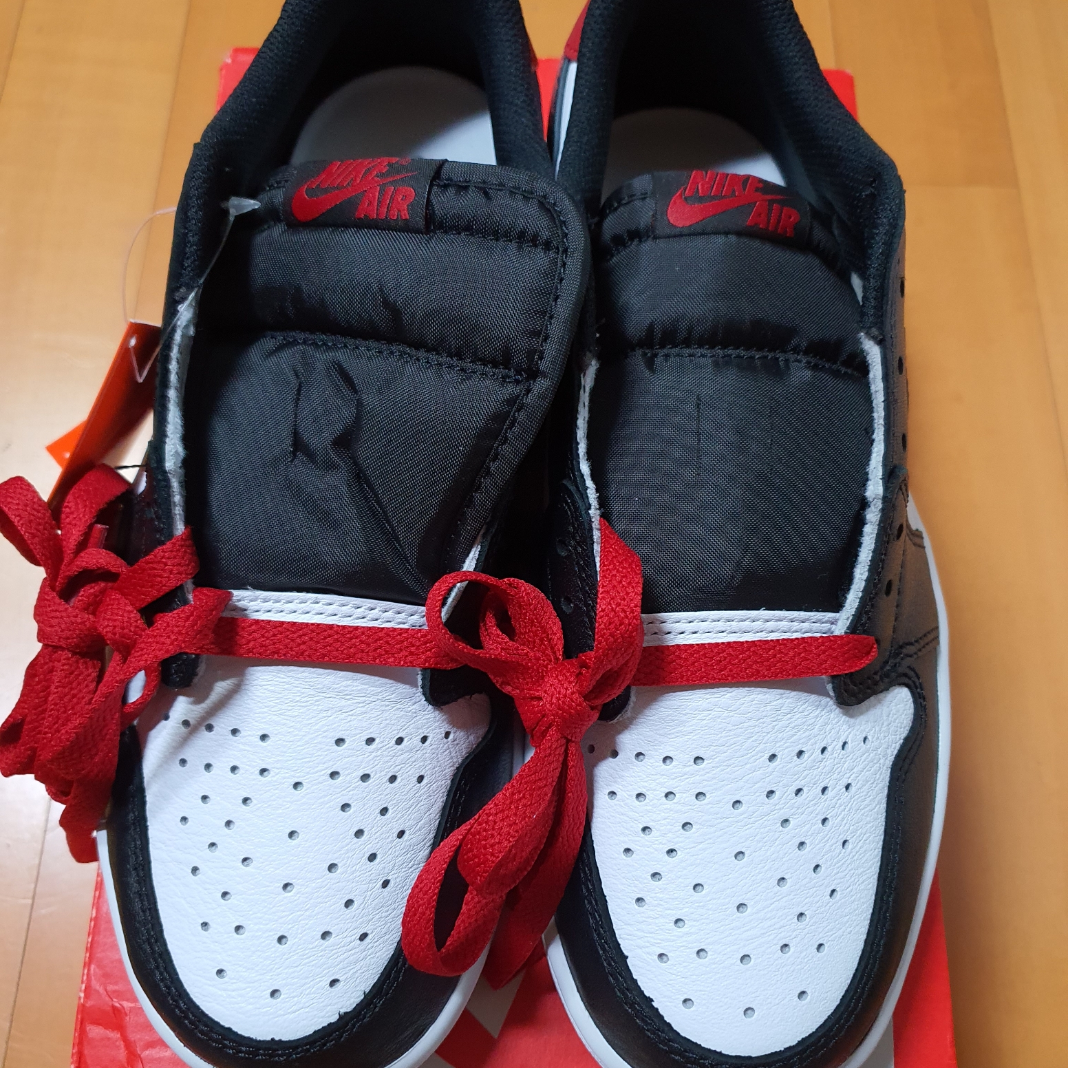 Jordan 1 Retro Low OG Black Toe 착용 스타일