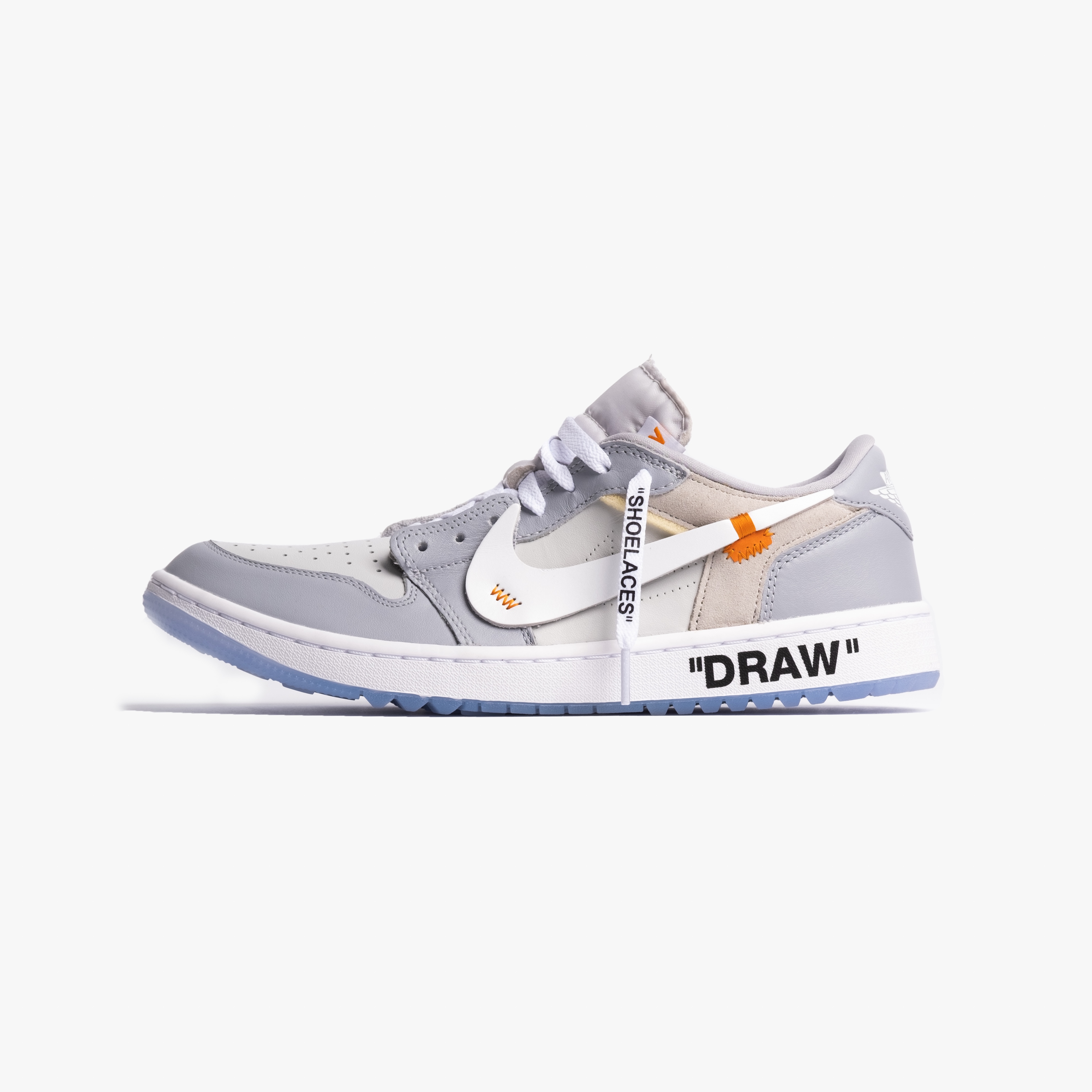 Jordan 1 Low Golf Wolf Grey 착용 스타일 - 1