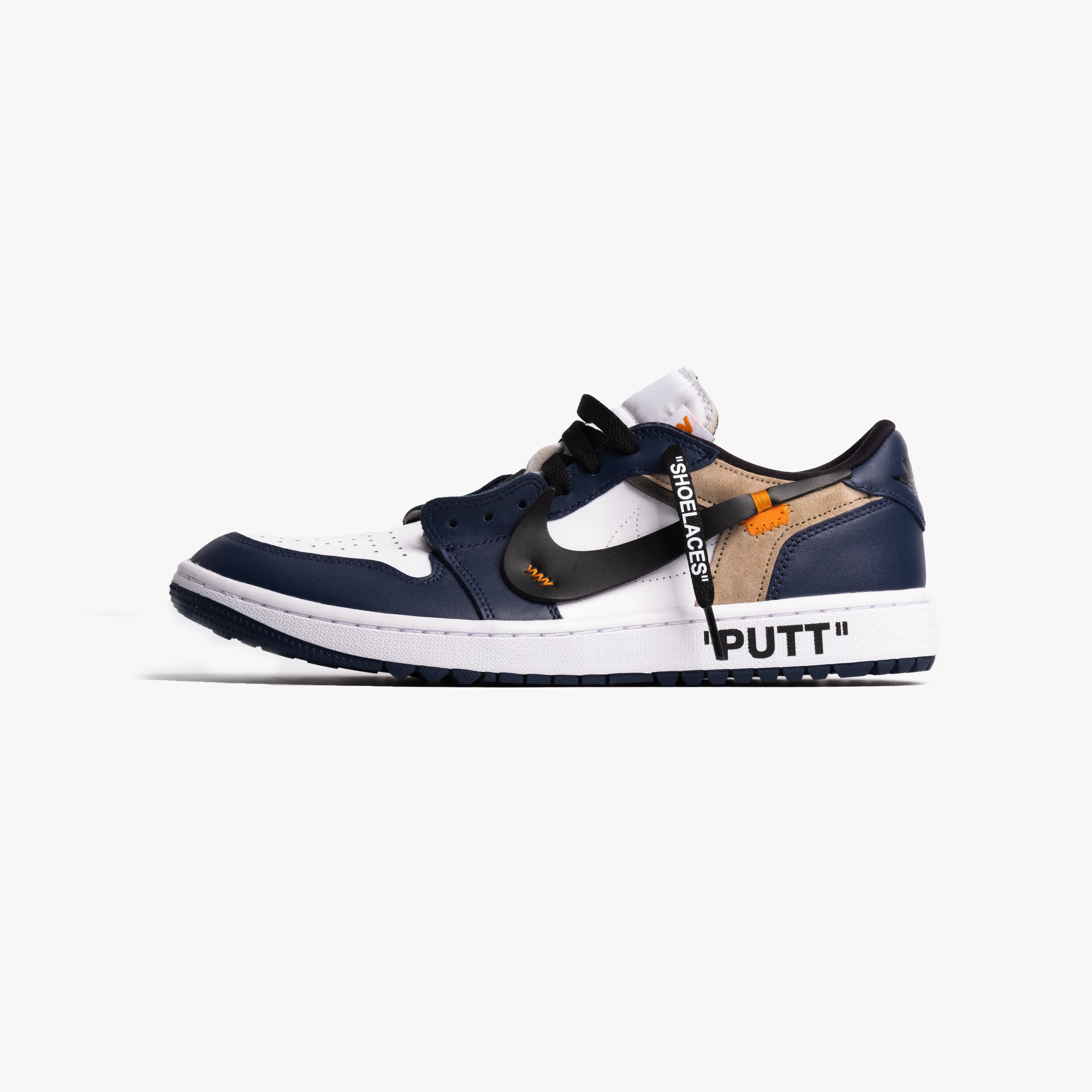 Jordan 1 Low Golf Midnight Navy 착용 스타일 - 1