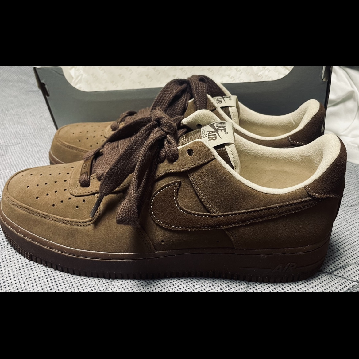 (W) Nike Air Force 1 '07 Cacao Wow 착용 스타일