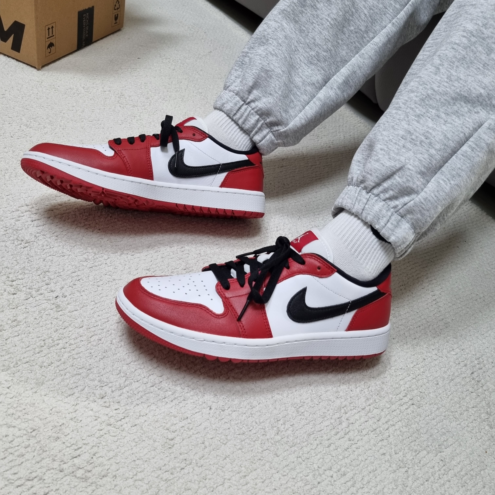 Jordan 1 Low Golf Chicago 착용 스타일