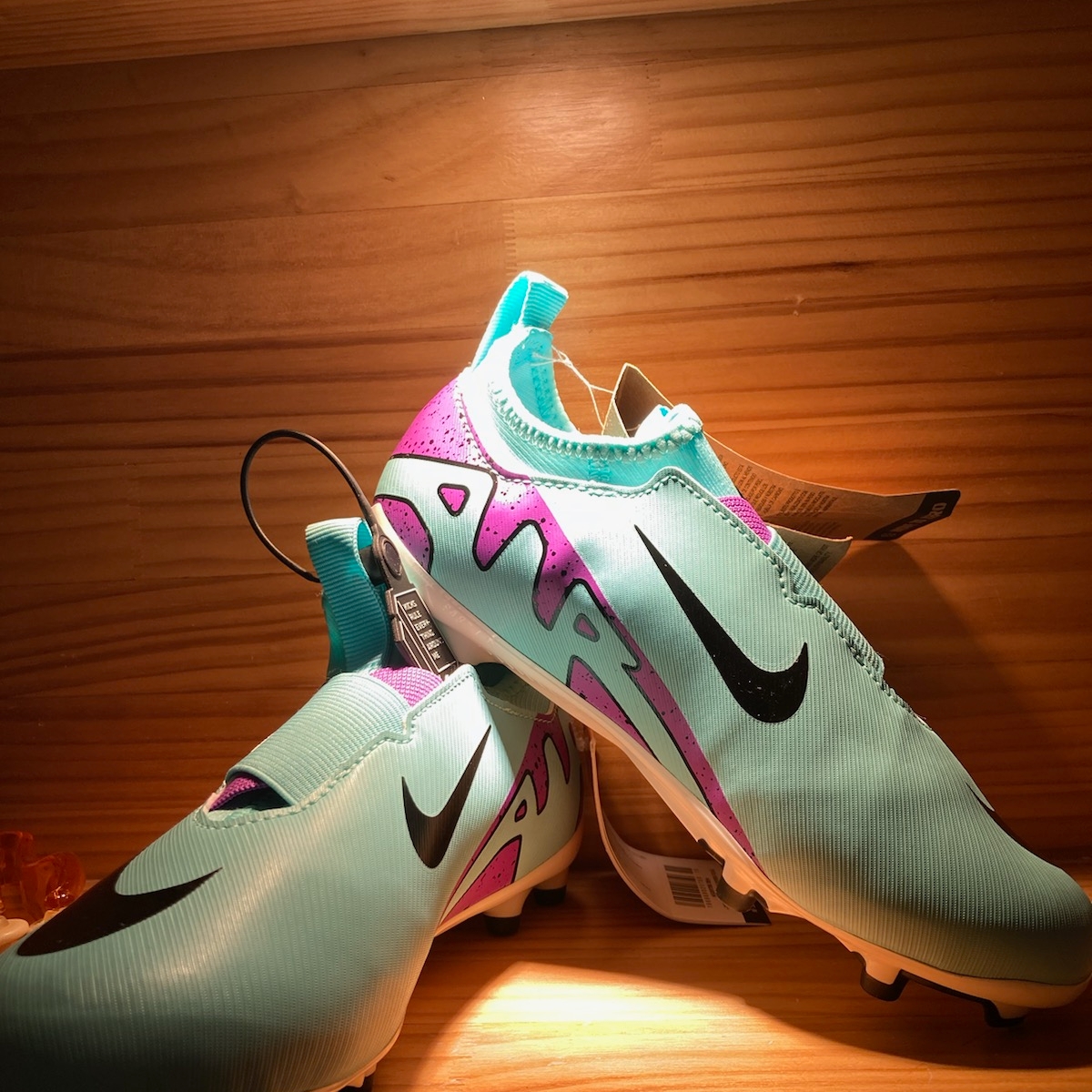 (JR) Nike Mercurial Vapor 15 Academy MG Hyper Turquaise 착용 스타일
