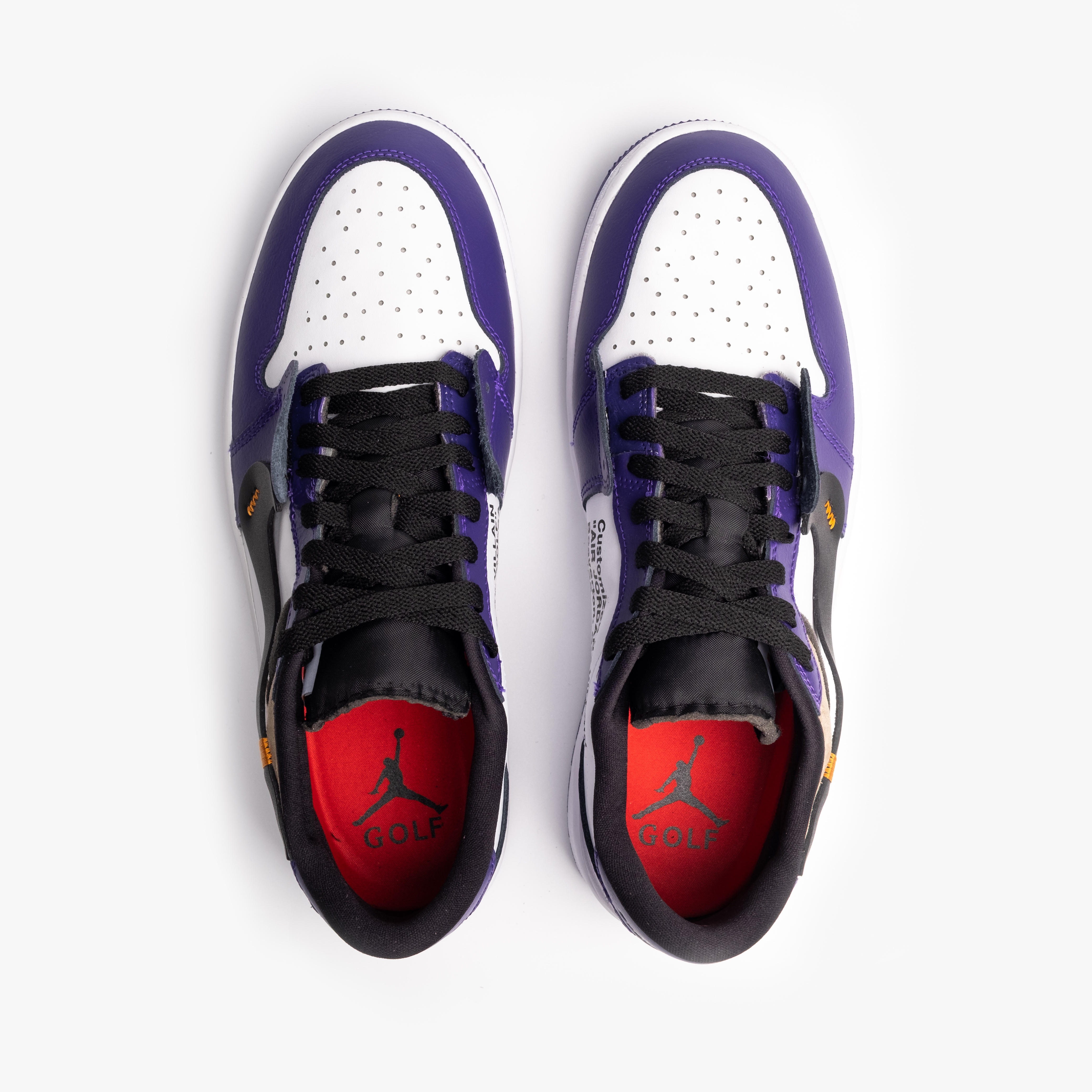 Jordan 1 Low Golf Court Purple 착용 스타일 - 4