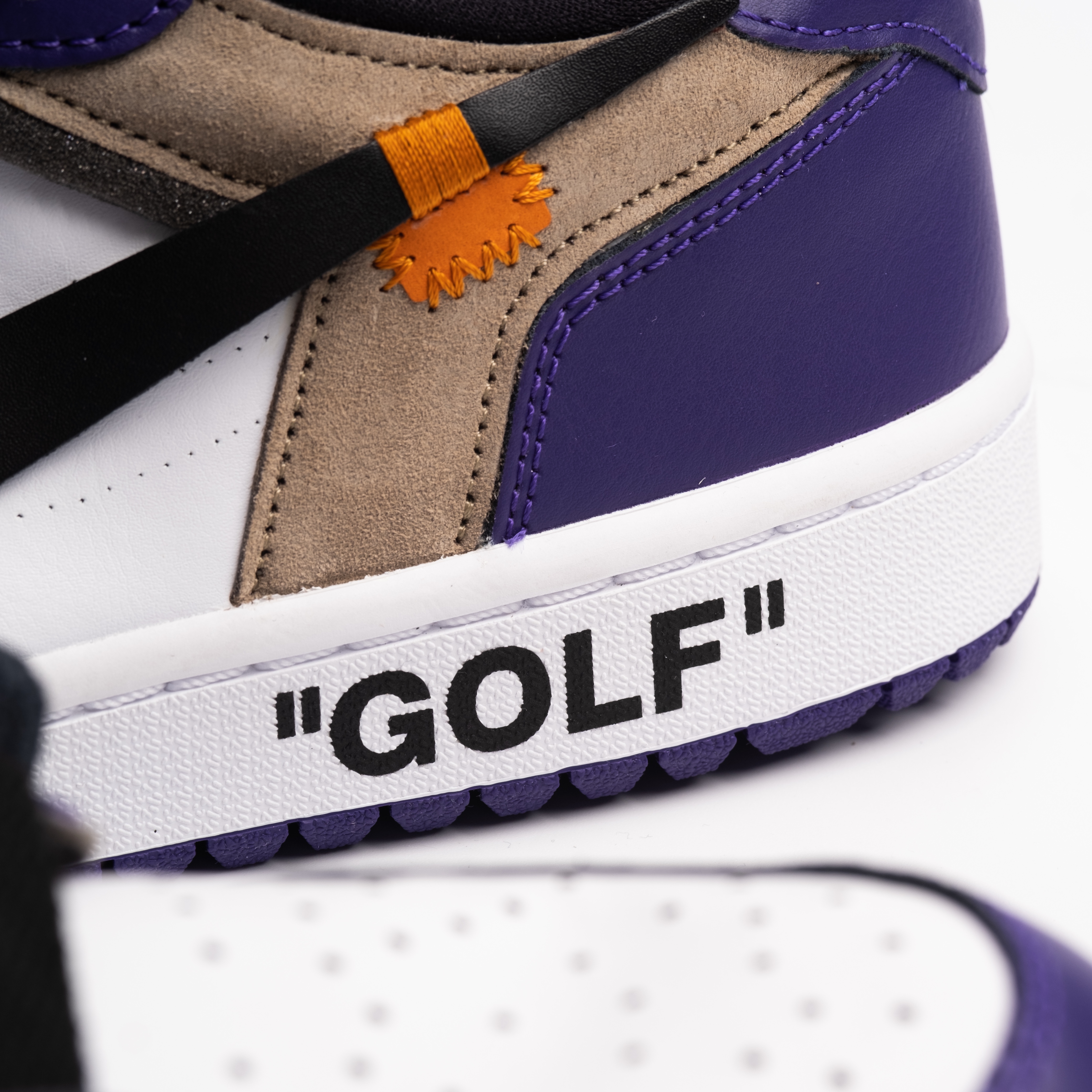 Jordan 1 Low Golf Court Purple 착용 스타일 - 9
