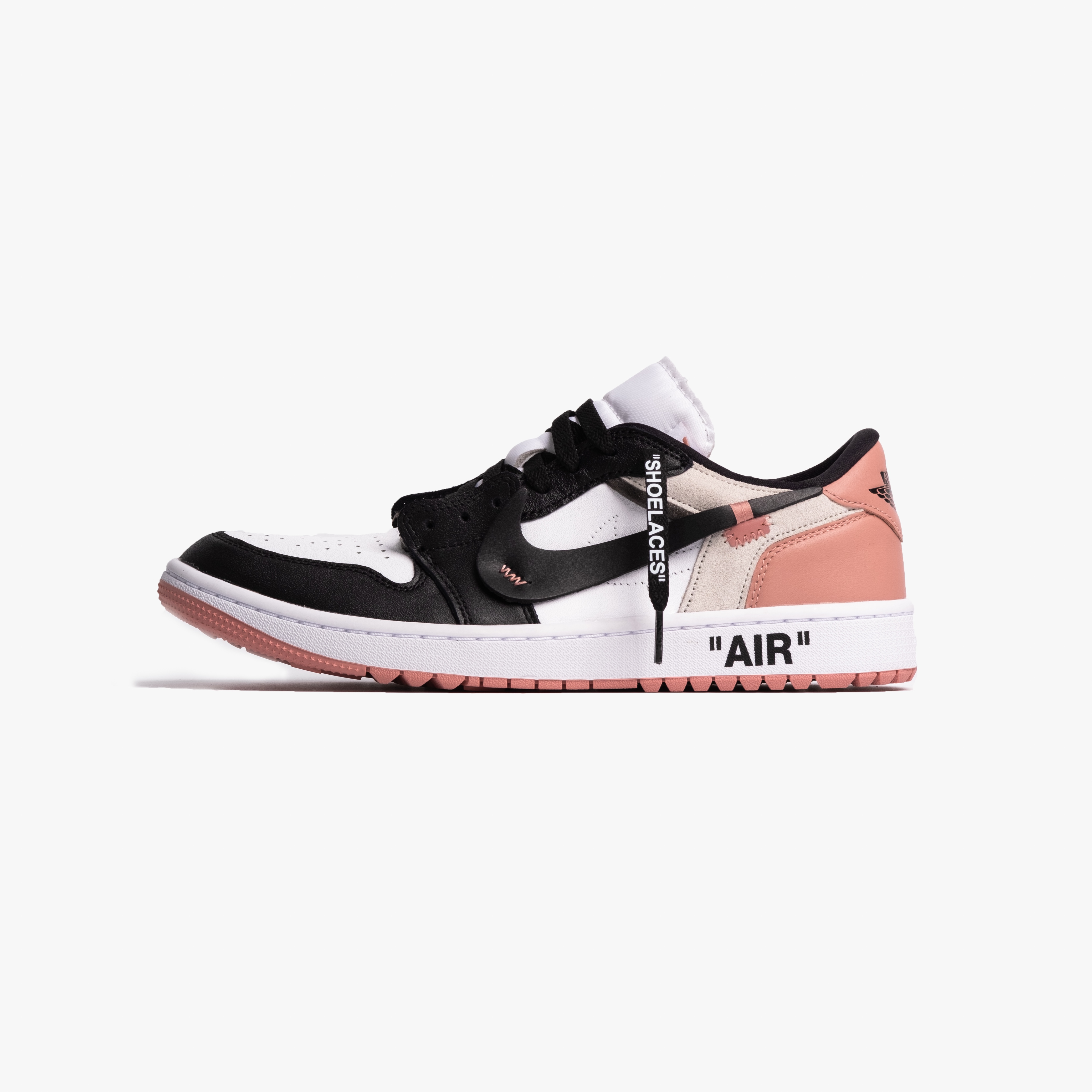 Jordan 1 Low Golf Rust Pink 착용 스타일 - 1