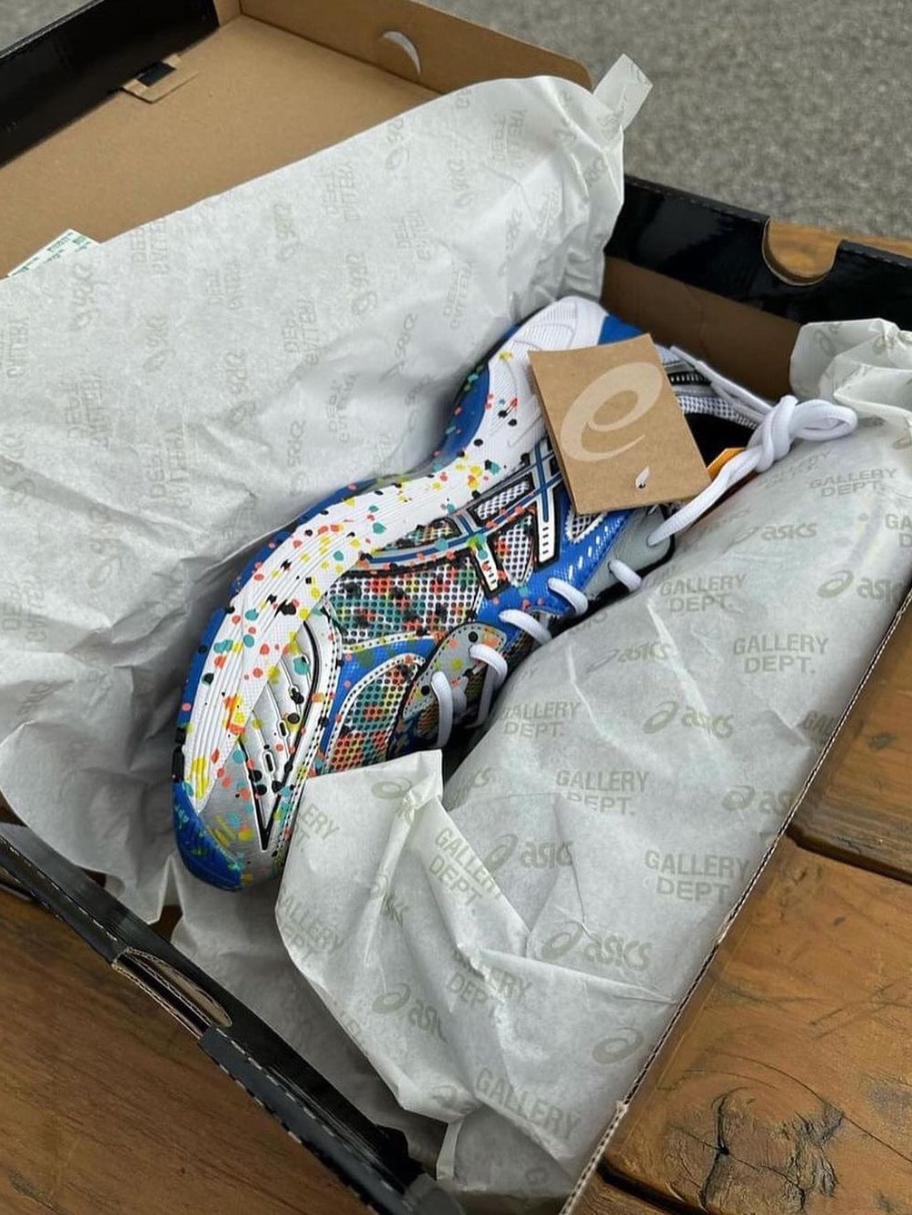 Asics x Gallery Dept. GT-2160 White Pure Silver 착용 스타일 - 3