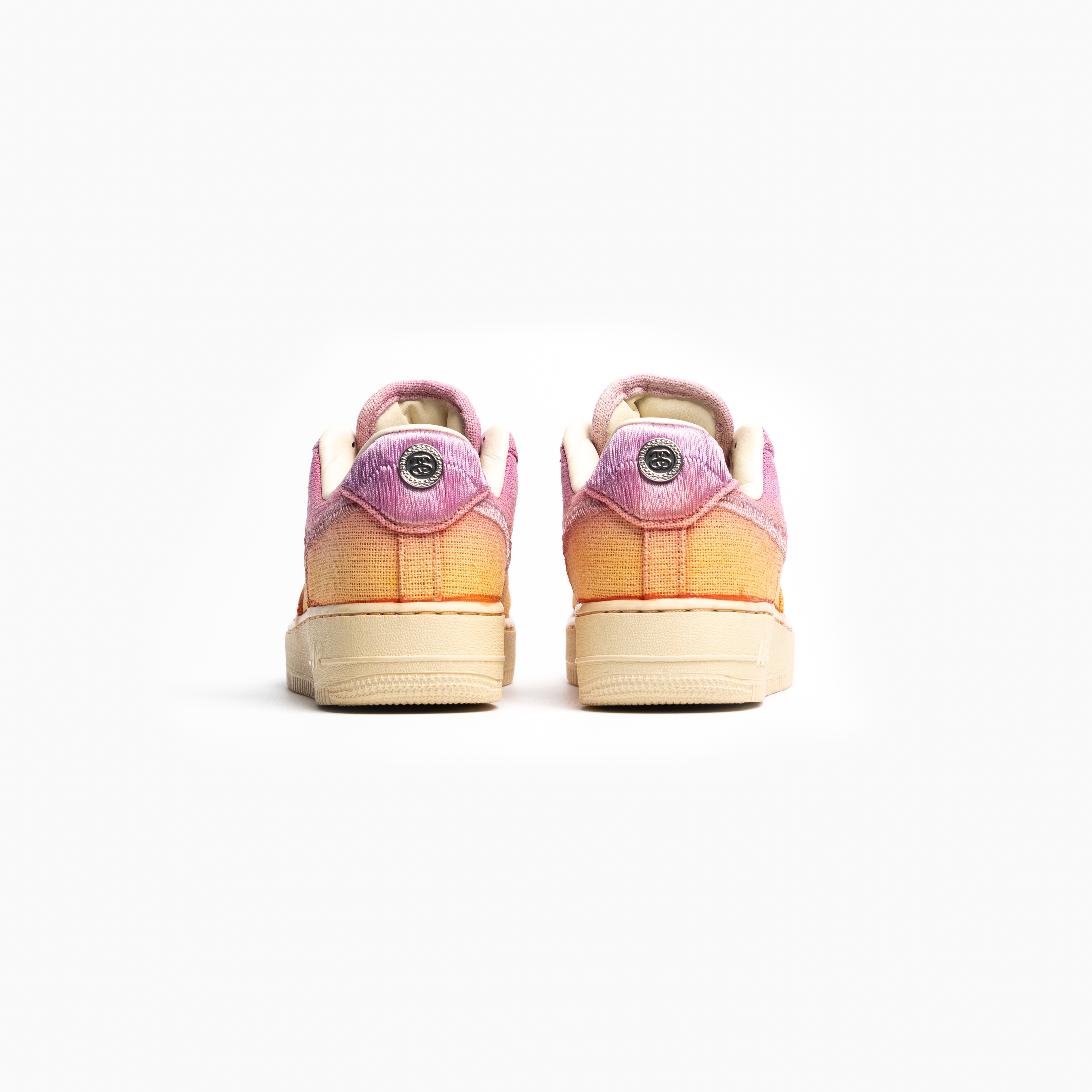 Nike x Stussy Air Force 1 Low Fossil 착용 스타일 - 6