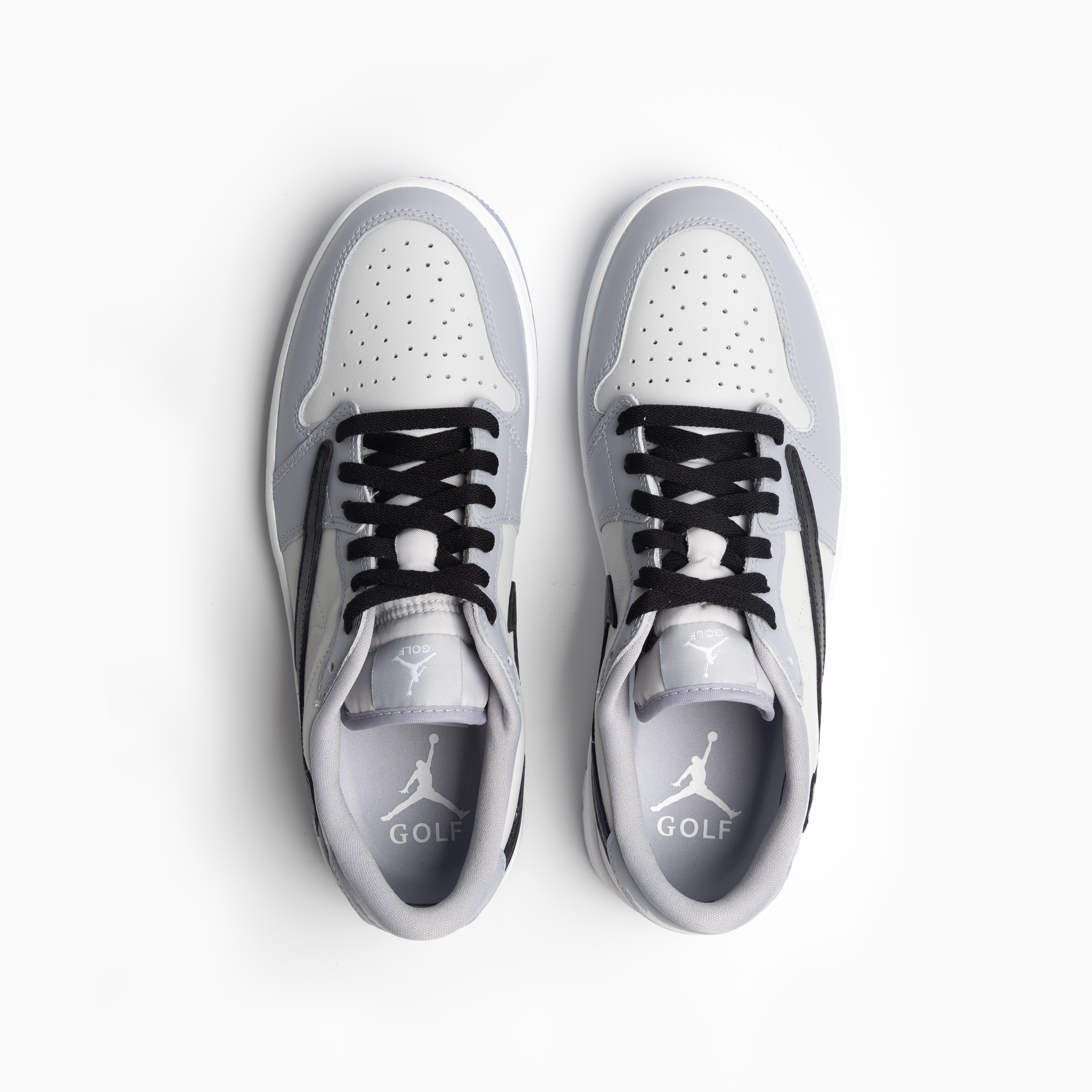 Jordan 1 Low Golf Wolf Grey 착용 스타일 - 4