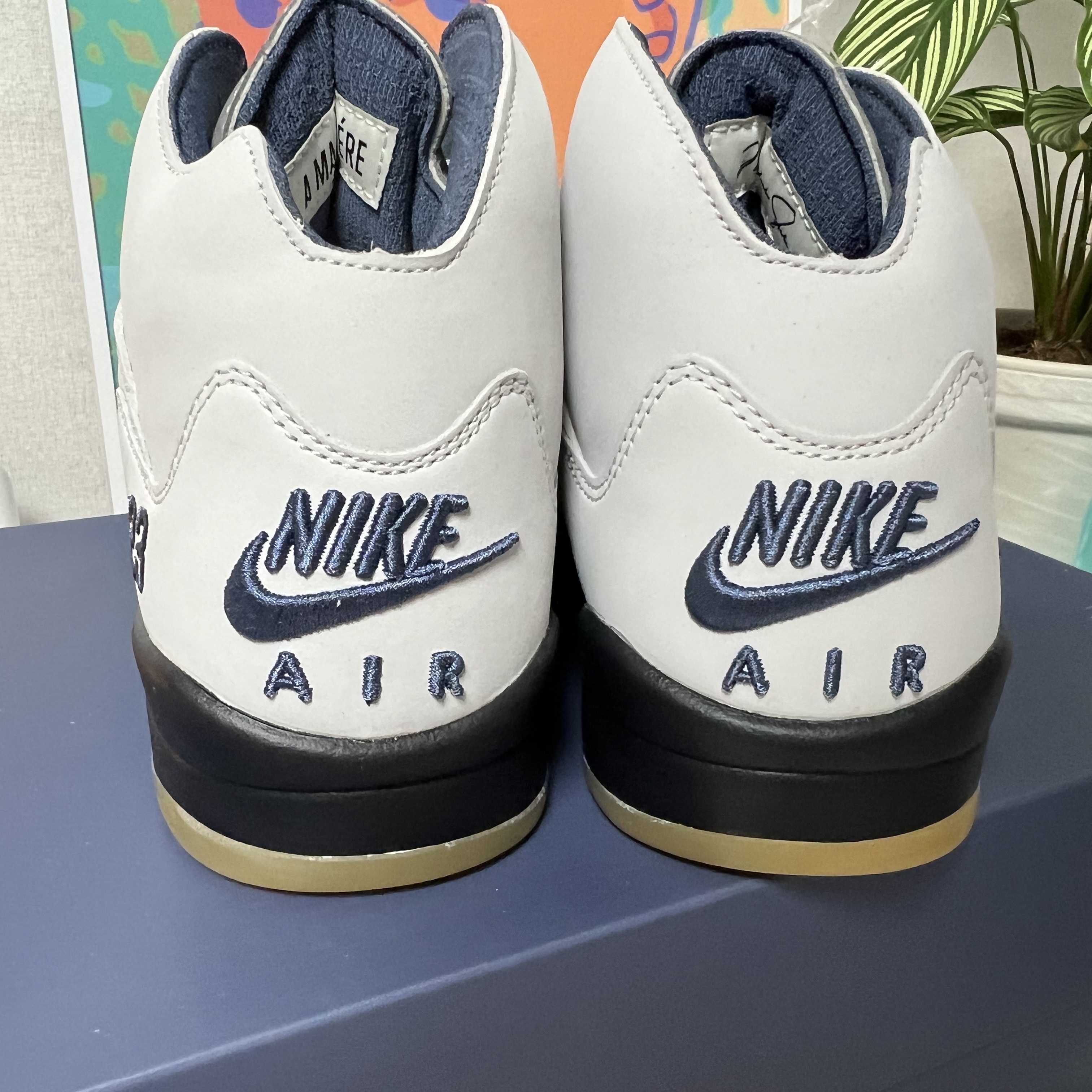 (W) Jordan 5 x A Ma Maniere Retro Dawn 착용 스타일 - 3