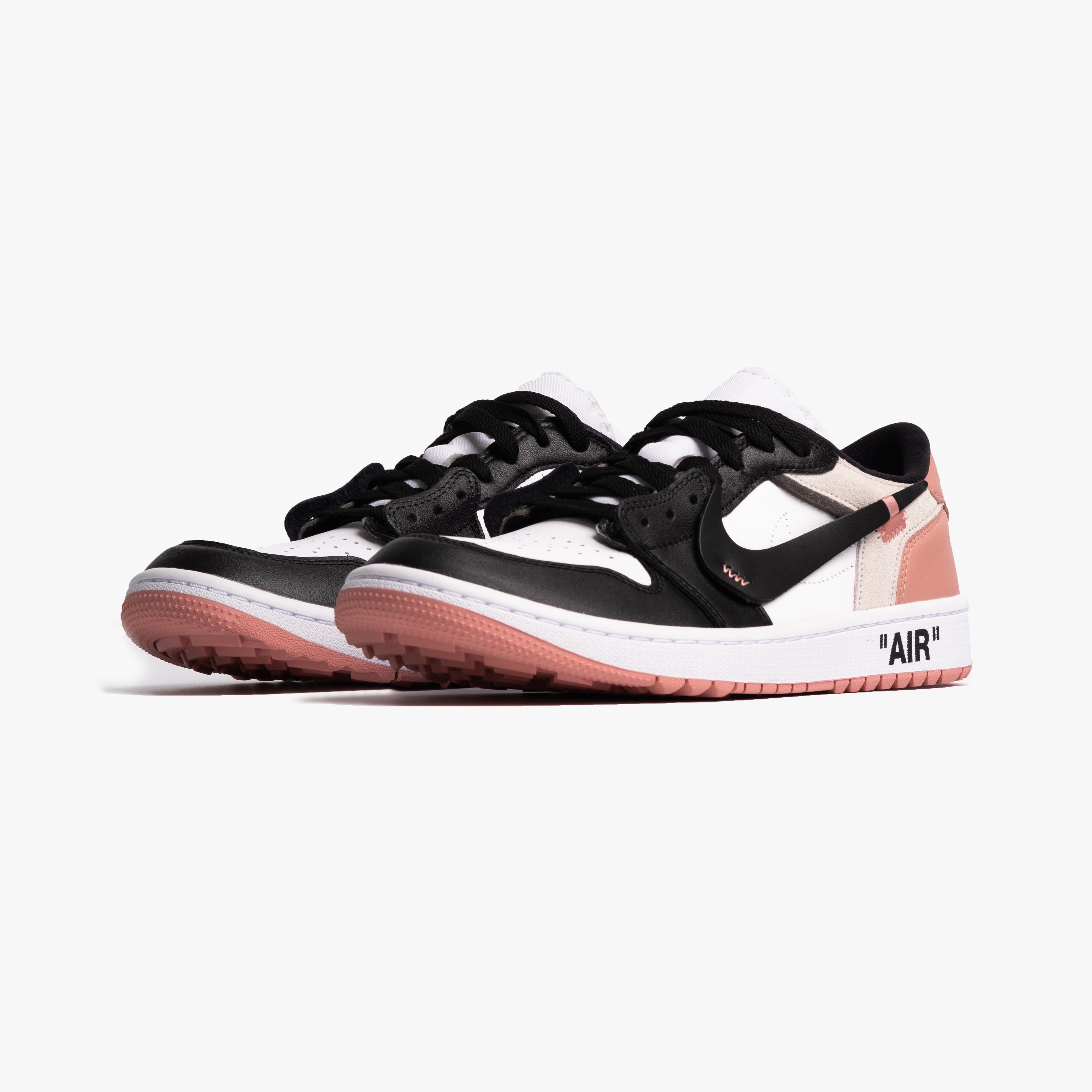 Jordan 1 Low Golf Rust Pink 착용 스타일 - 5
