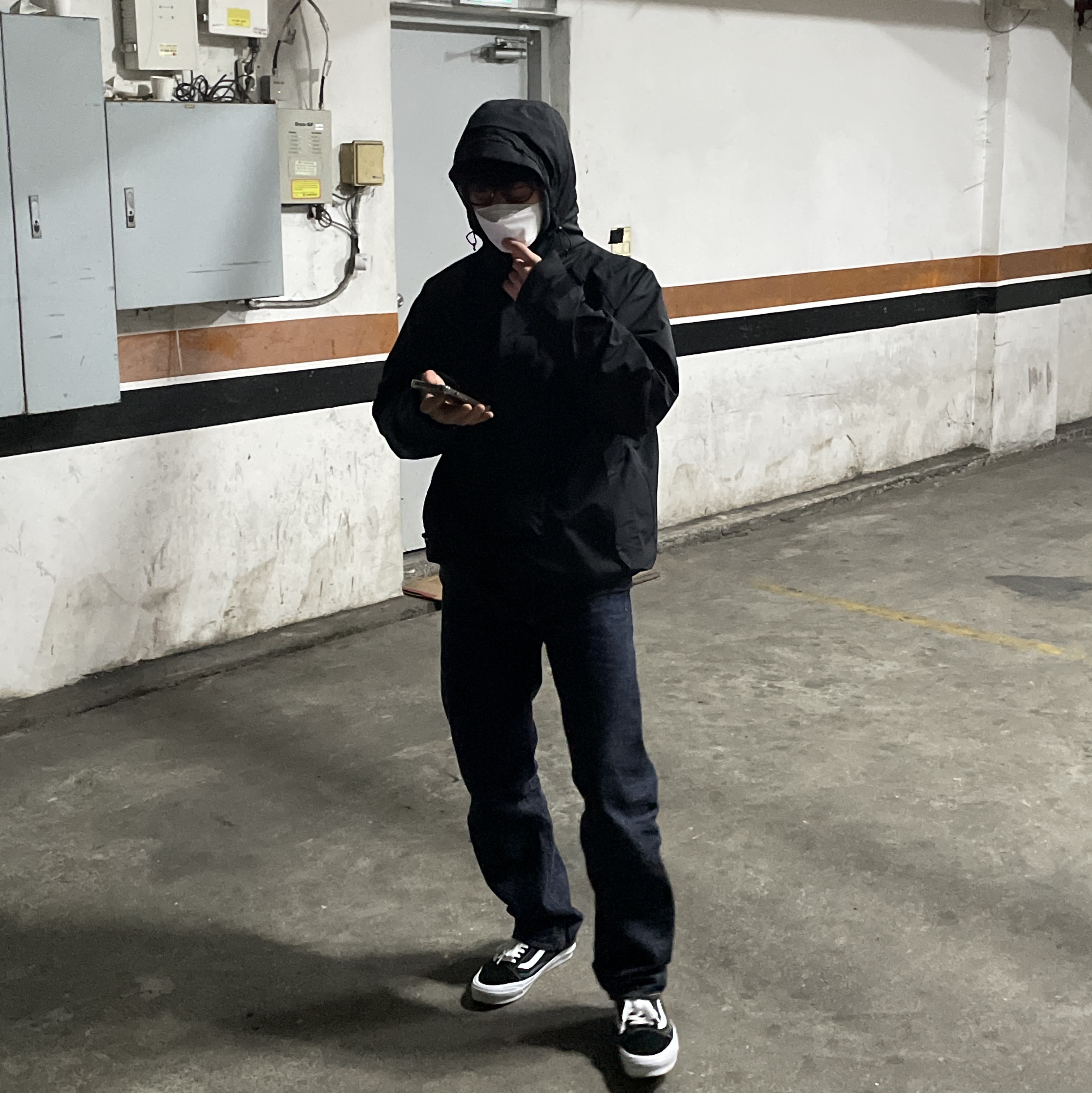 Undermycar Rikan Multi Pocket Casual Jacket Phantom - 21FW 착용 스타일 - 2