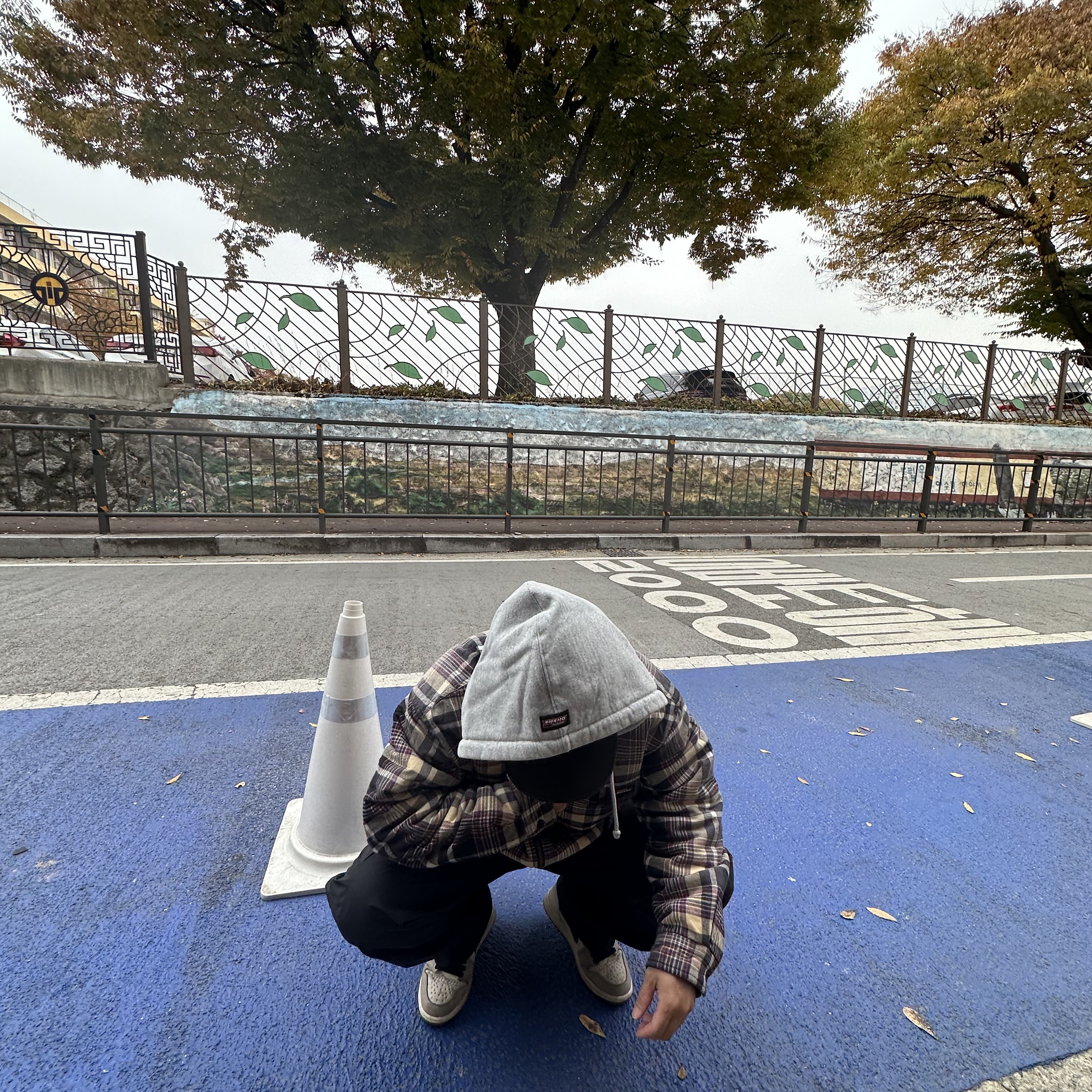 Supreme x Dickies Plaid Hooded Zip Up Shirt Black - 23FW 착용 스타일