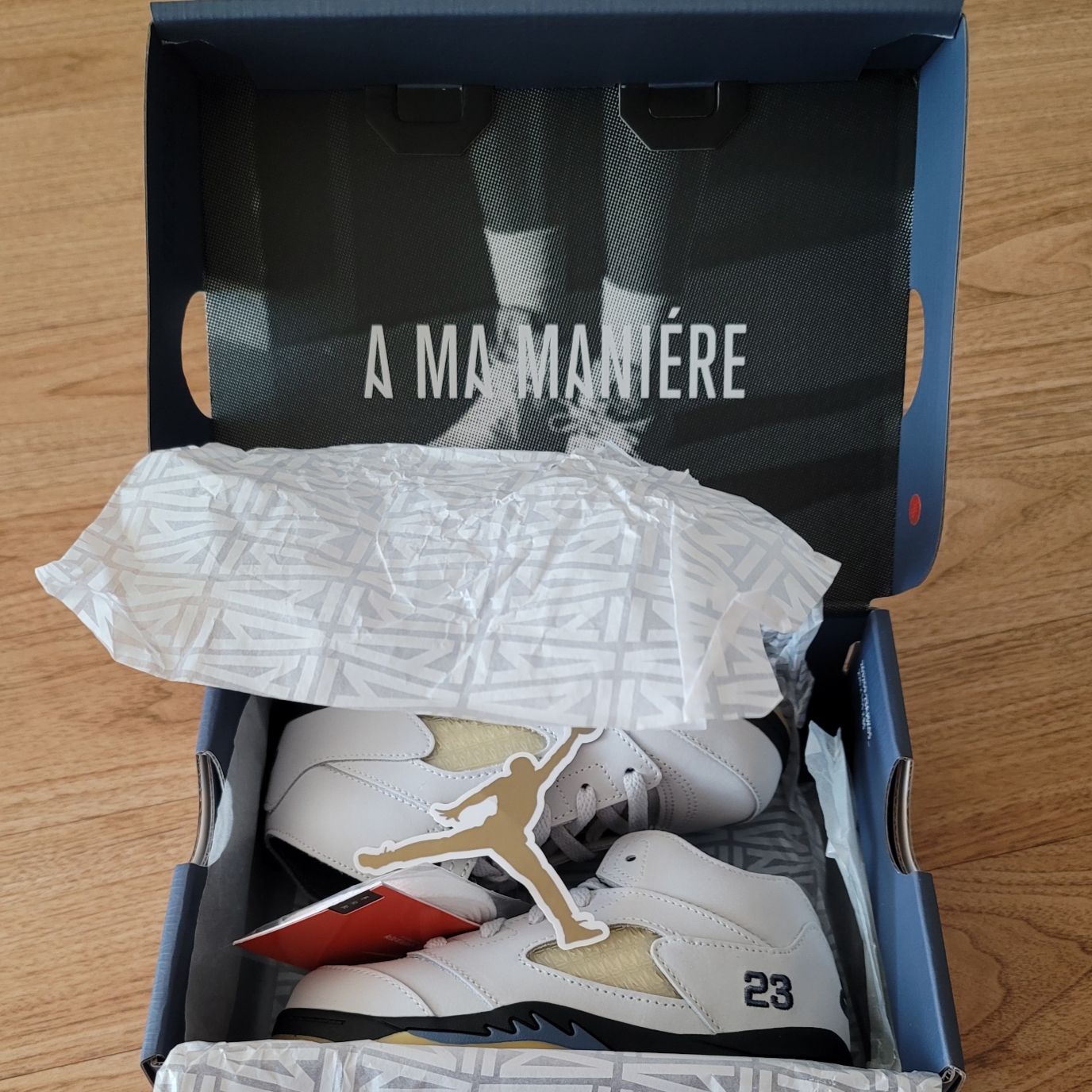 (TD) Jordan 5 x A Ma Maniere Dawn 착용 스타일 - 1