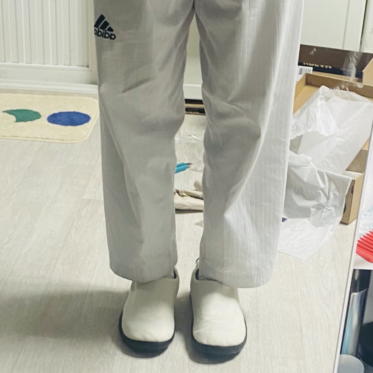 Nike ACG Moc Summit White and Black 착용 스타일