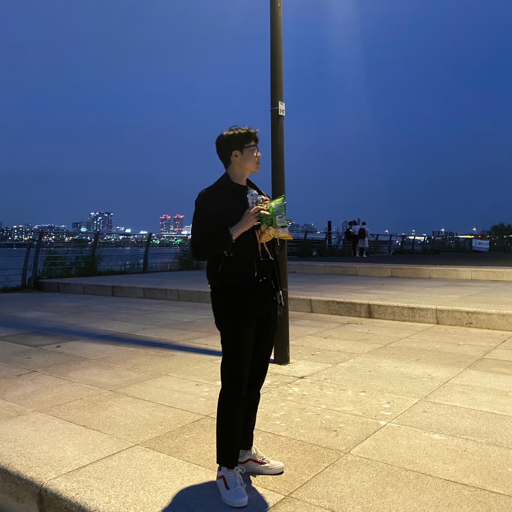 Vans Style 36 Marshmallow Racing Red 착용 스타일 - 1