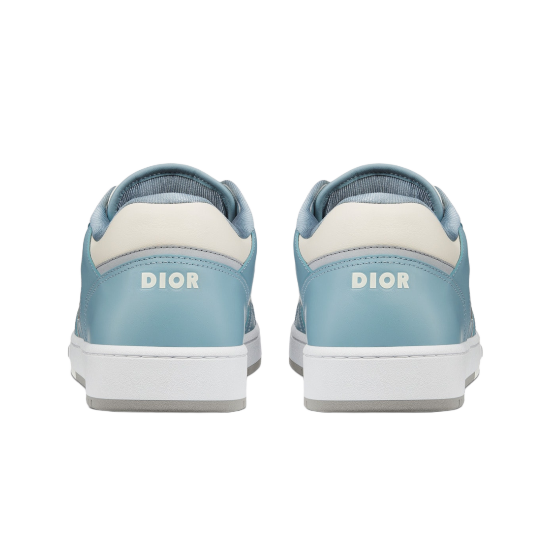 디올 B27 로우탑 스니커즈 라이트 블루 크림 베이지 블랙(Dior B27 Low-Top Sneaker Light Blue Cream Beige Black) - 2