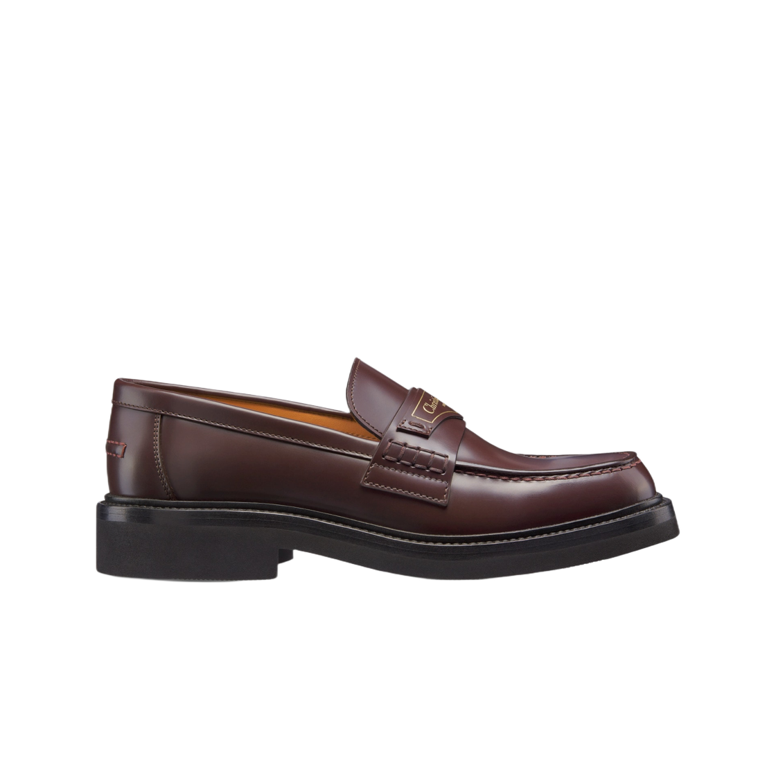 (W) 디올 보이 로퍼 아마란스 브러쉬드((W) Dior Boy Loafer Amaranth Brushed) - 1