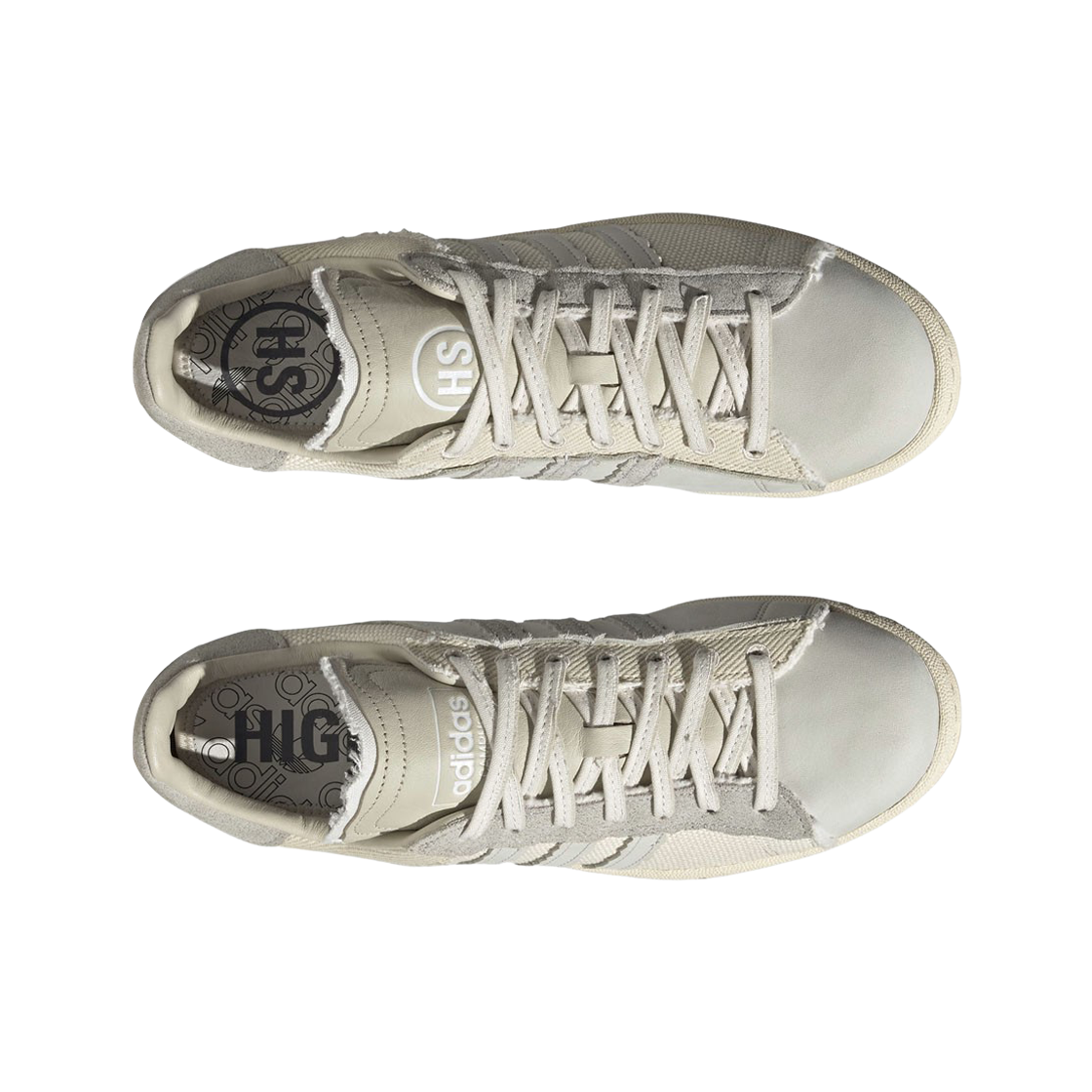 아디다스 x 하이스노비티 캠퍼스 하이아트 크리스탈 화이트(Adidas x Highsnobiety Campus Highart Crystal White) - 2