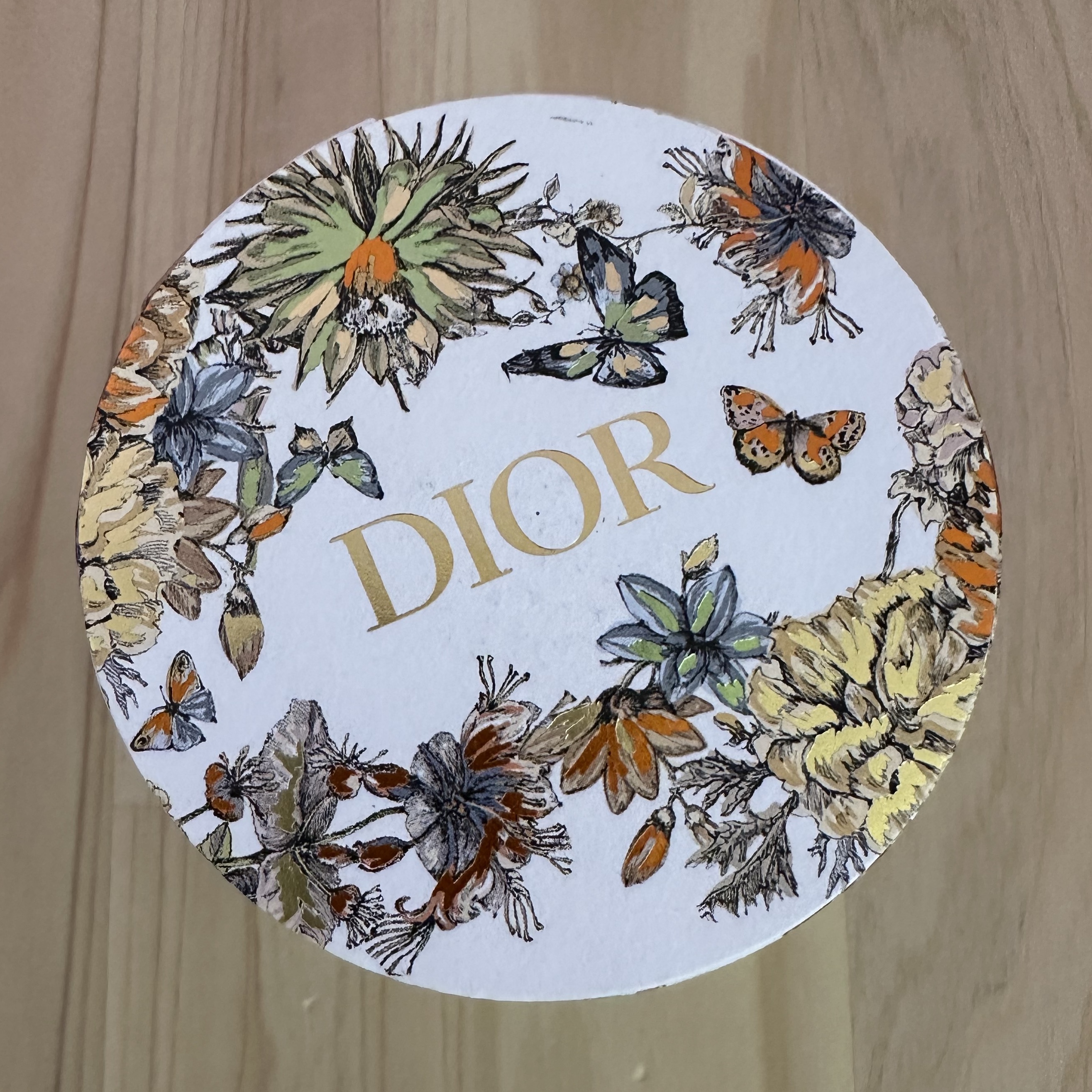 (W) Dior Plan De Paris Mitzah Scarf Silk Twill White Black 착용 스타일 - 1