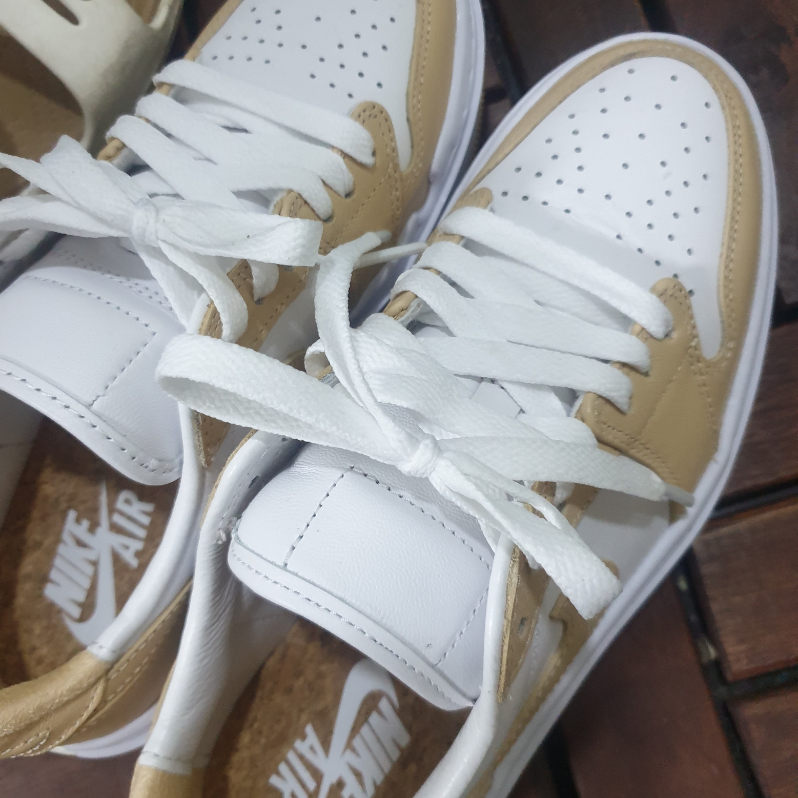 (W) Jordan 1 Elevate Low White Onyx 착용 스타일