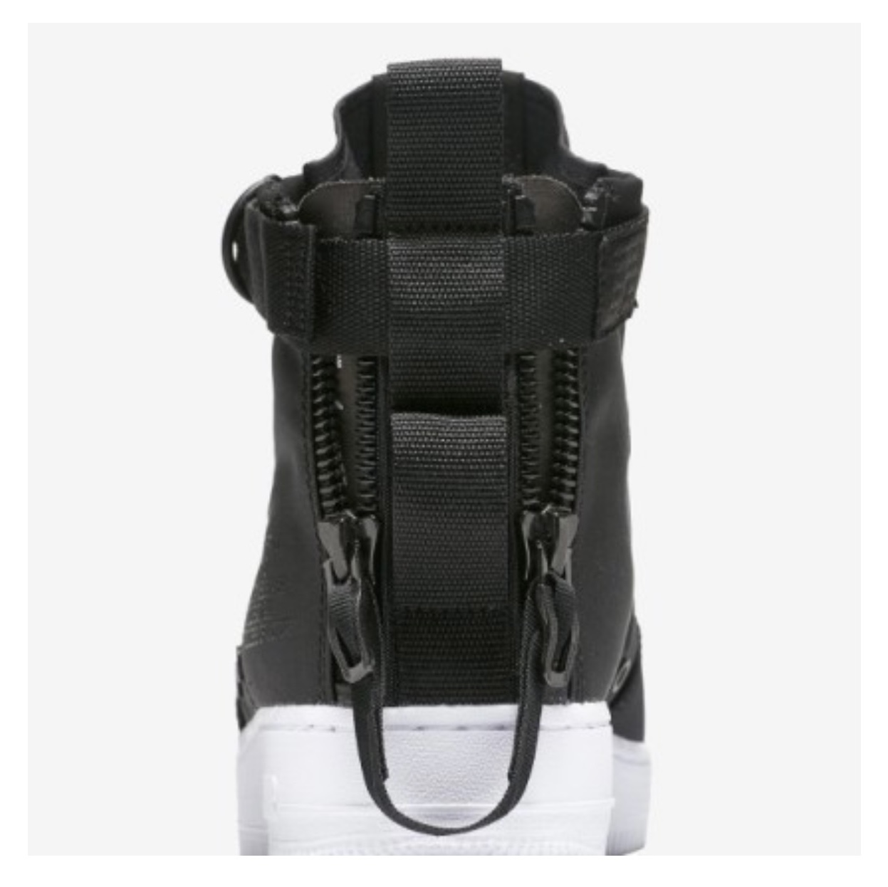Nike SF Air Force 1 Mid Black Anthracite White 착용 스타일 - 4