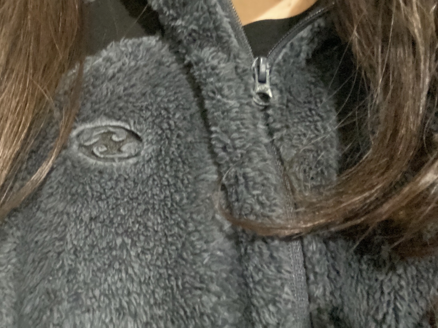 Sansan Gear Fleece Hooded Jacket Midnight Blue - 23FW 착용 스타일
