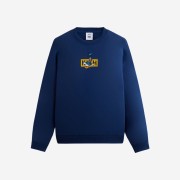 Kith x Disney for Mickey & Friends Cyber Monday Donald Duck Classic Logo Williams Crewneck Cyanotype