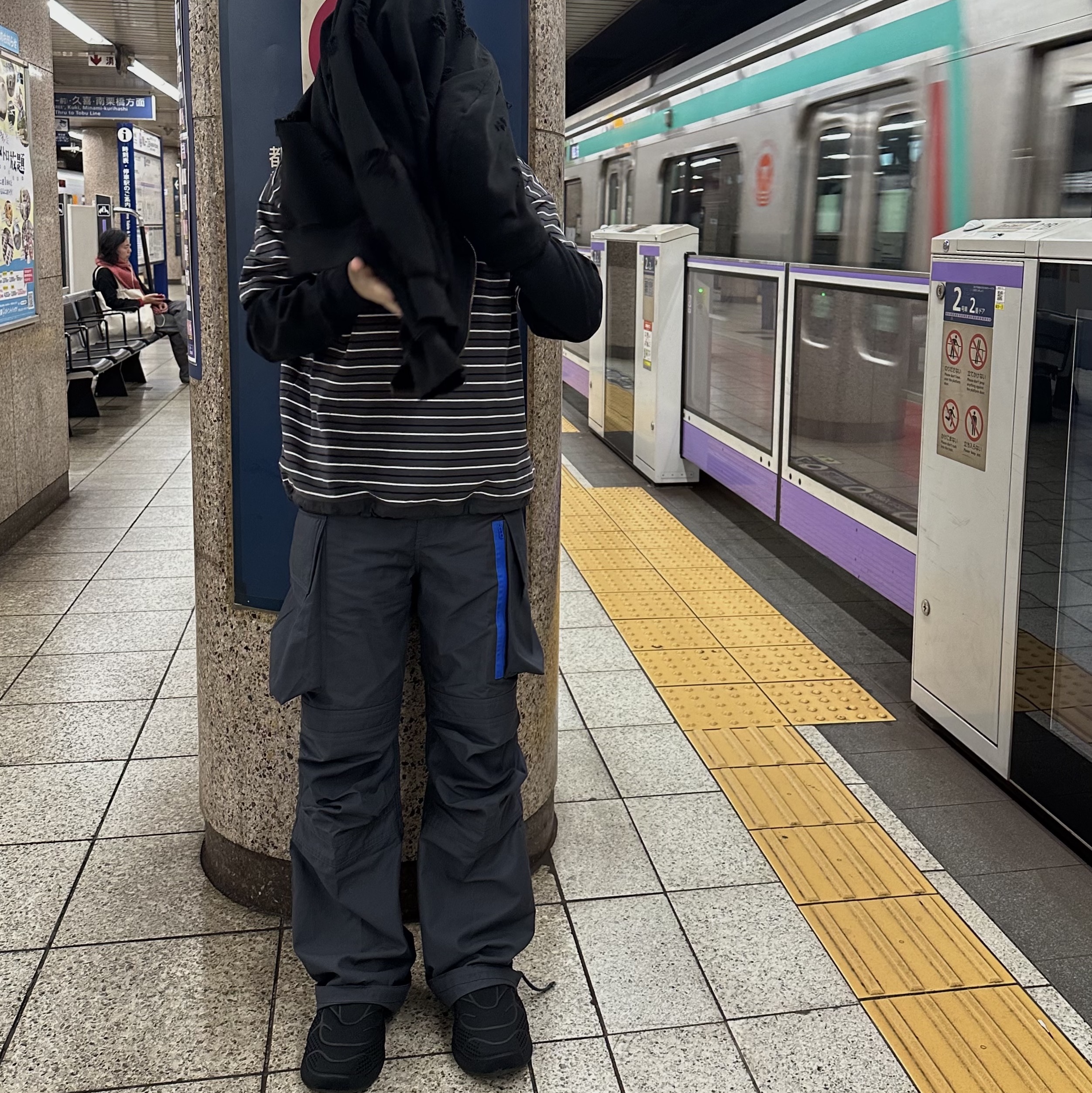 Undermycar Otter Oversized Damage-Washed Hood Zip-Up Sepia - 22FW 착용 스타일
