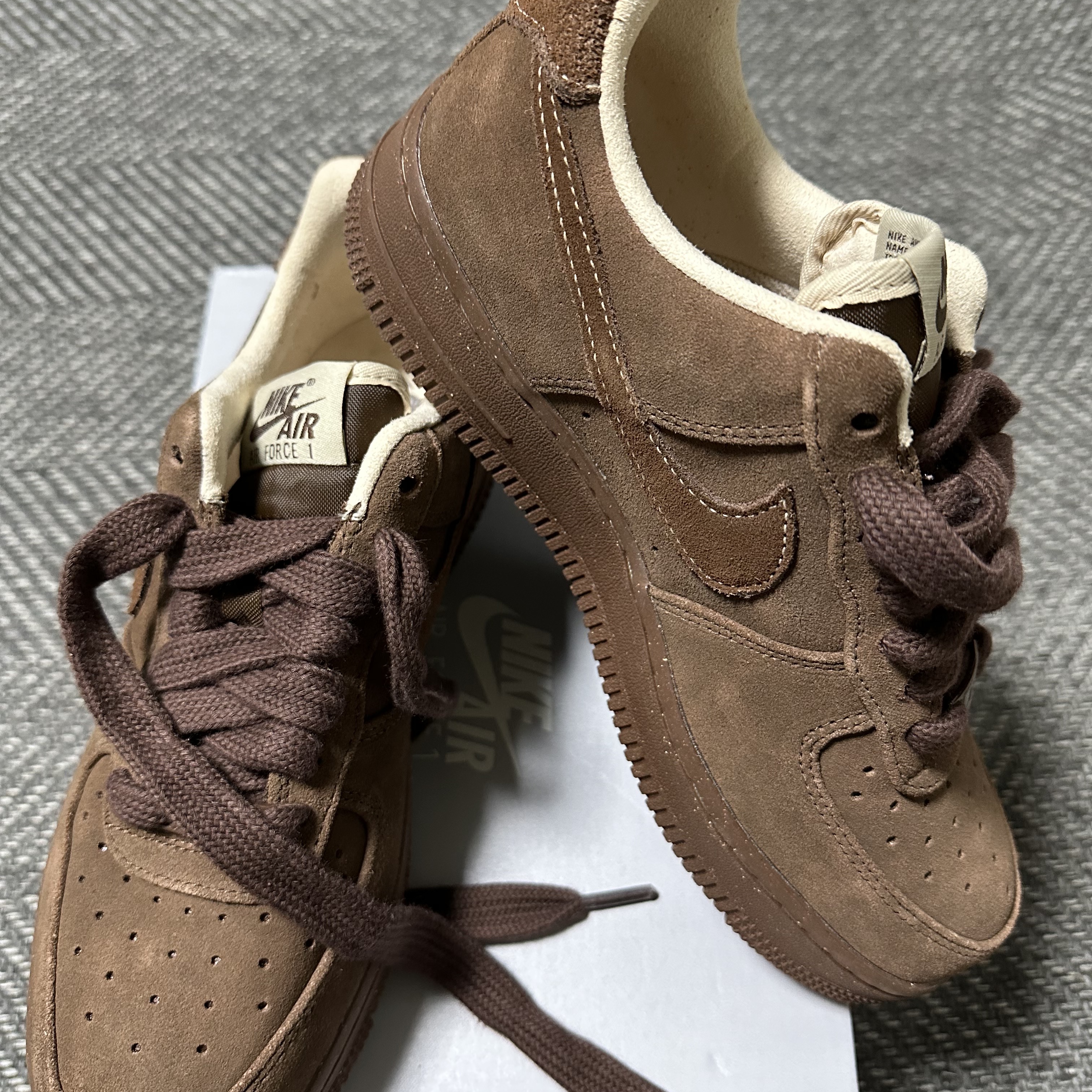 (W) Nike Air Force 1 '07 Cacao Wow 착용 스타일