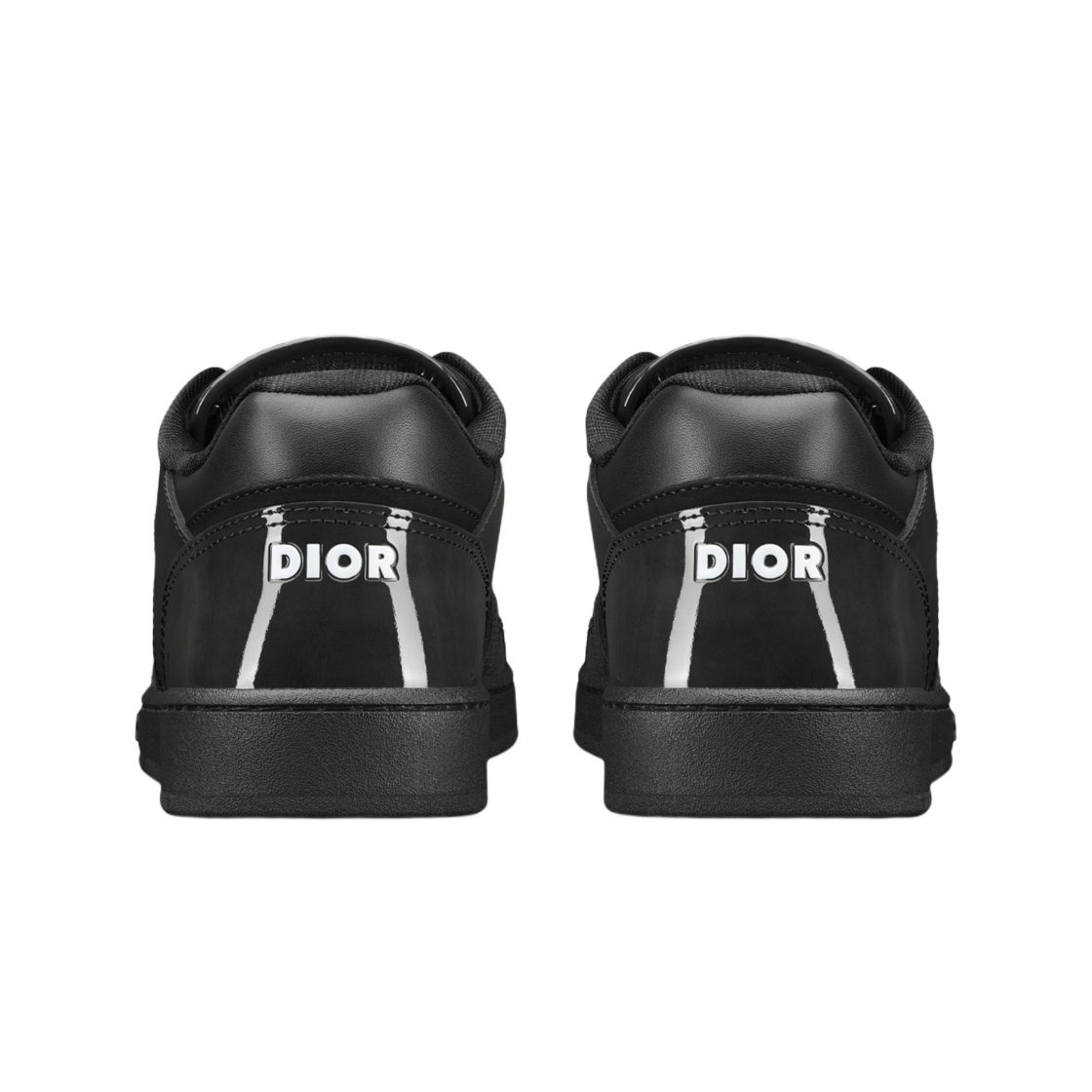 디올 B27 로우탑 스니커즈 블랙 페이턴트 오블리크(Dior B27 Low-Top Sneaker Black Patent Oblique) - 2