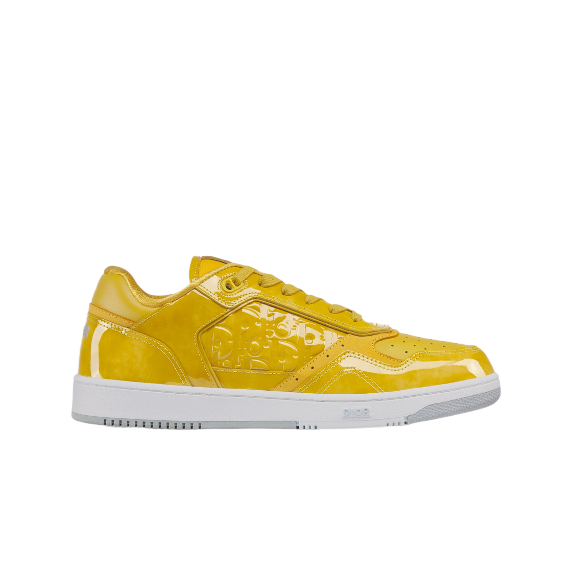 Dior B27 Low-Top Sneaker Yellow Patent Oblique 상세 이미지 1