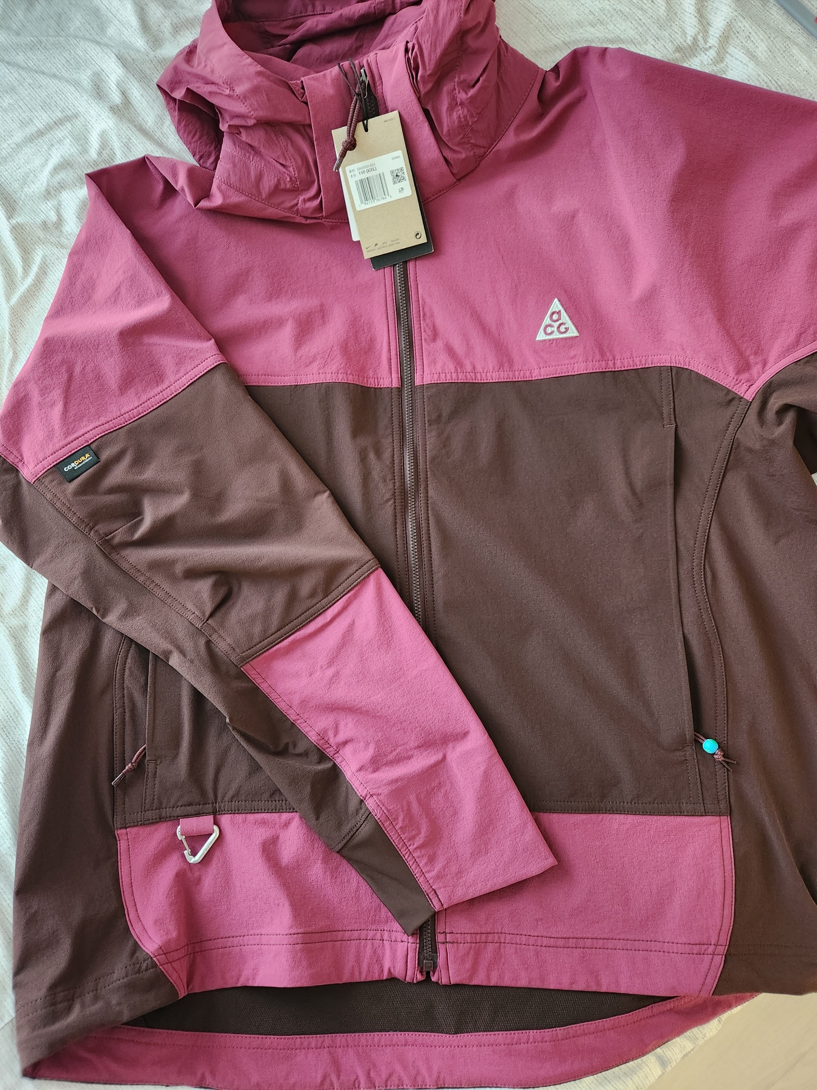 Nike ACG Sun Farer Jacket Rosewood - Asia 착용 스타일