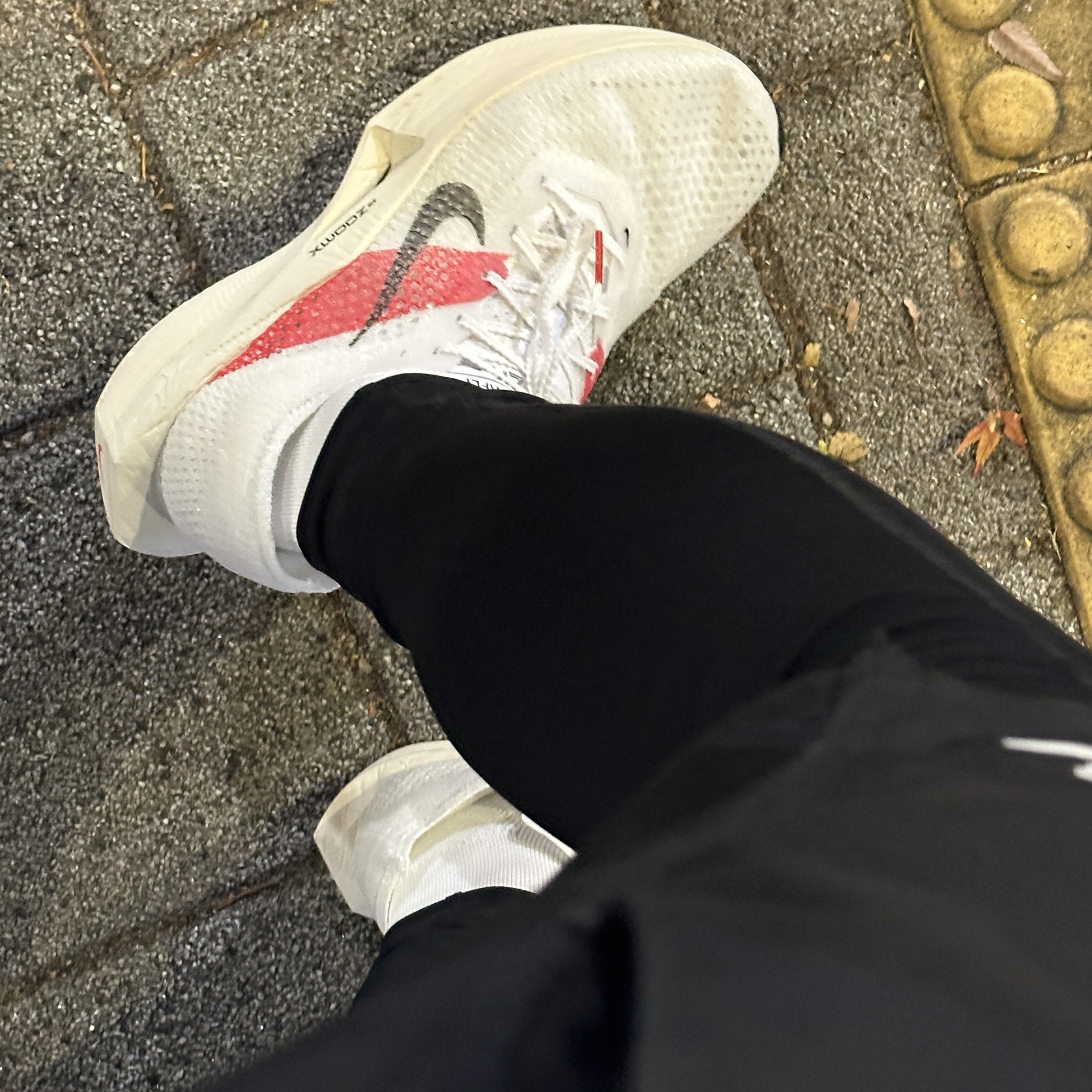 Nike ZoomX Vaporfly Next% 3 Eliud Kipchoge 착용 스타일