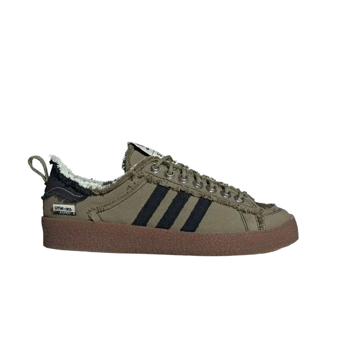 아디다스 x 송 포 더 뮤트 캠퍼스 80s 포커스 올리브 코어 블랙(Adidas x Song for the Mute Campus 80s Focus Olive Core Black)