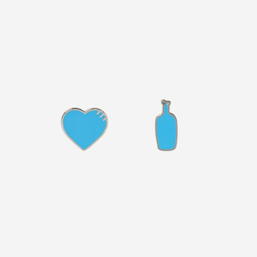 휴먼 메이드 x 블루 보틀 커피 핀 블루 (2개 세트)